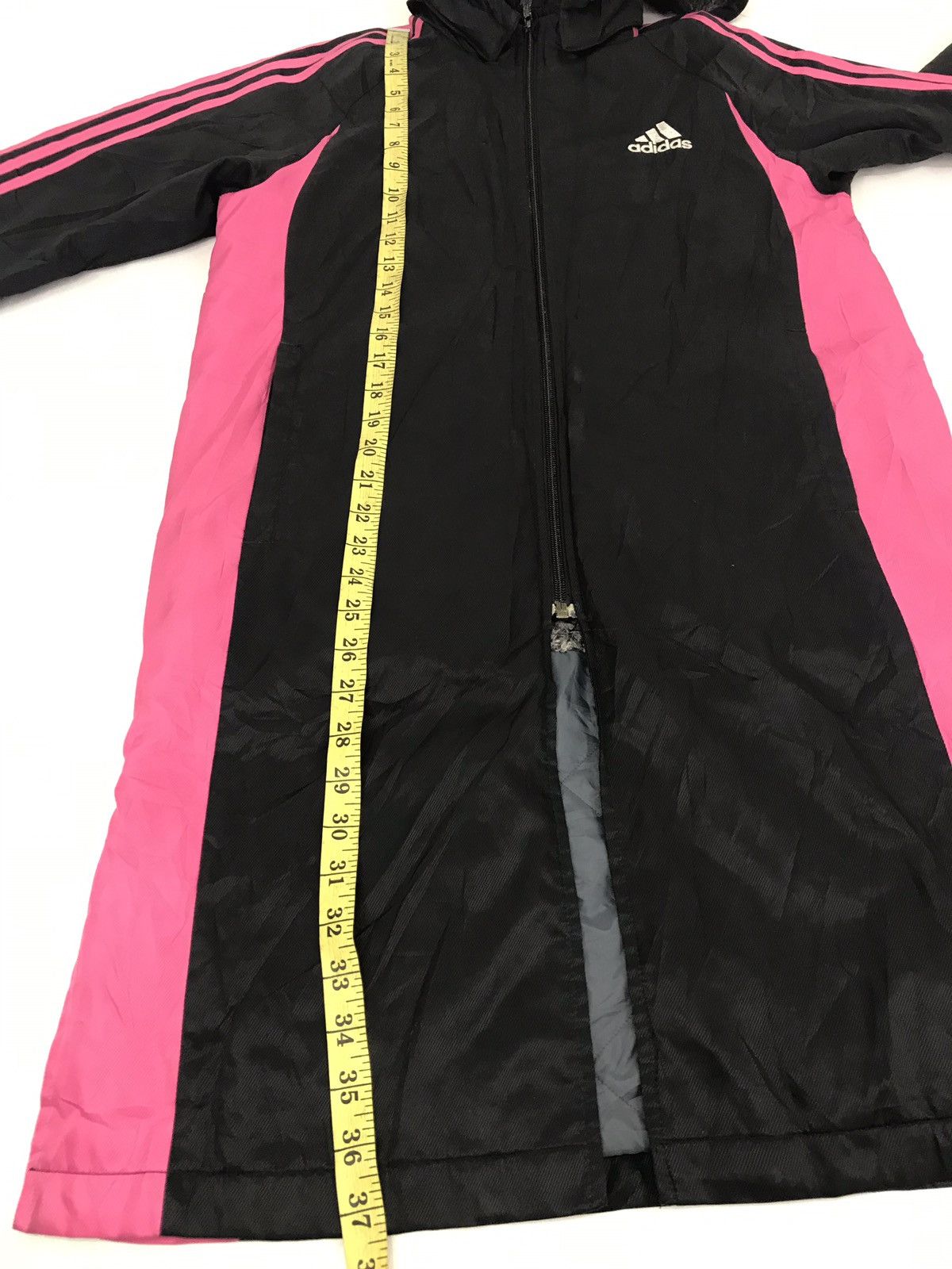 Adidas Adidas Parka Hoodie Sherpa Inner Jacket Size US M / EU 48-50 / 2 - 12 Thumbnail