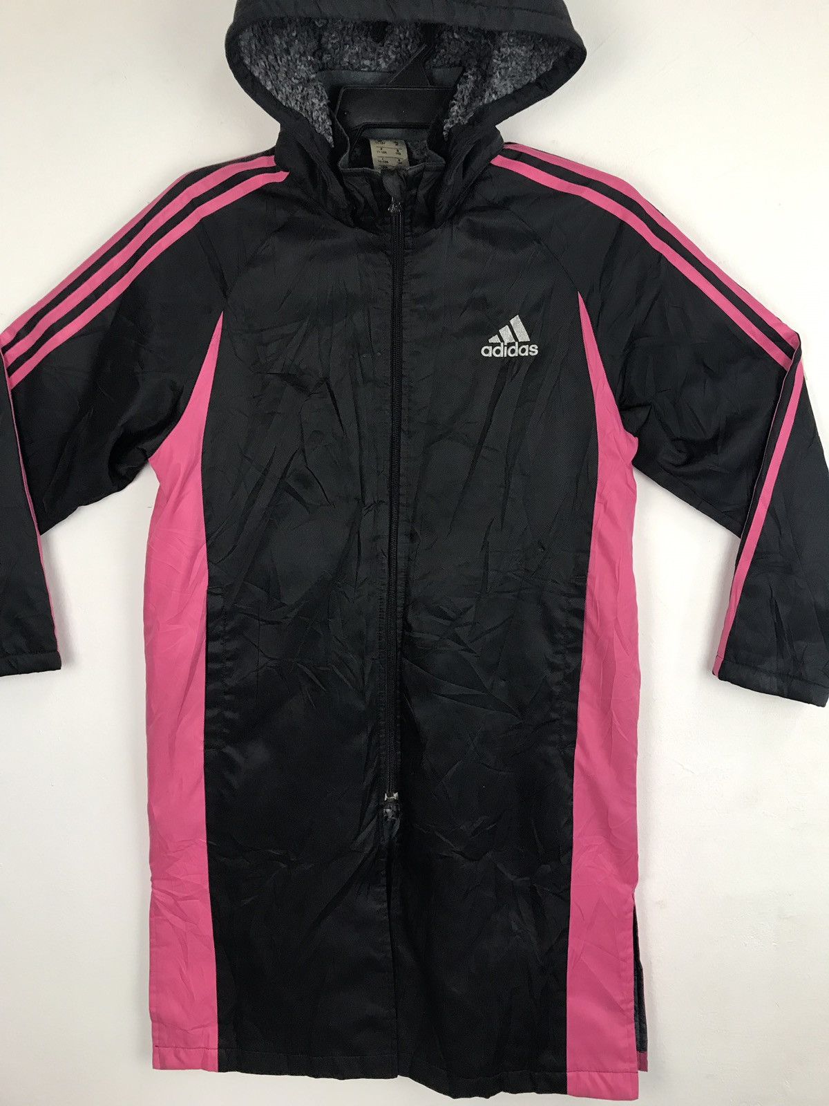 Adidas Adidas Parka Hoodie Sherpa Inner Jacket Size US M / EU 48-50 / 2 - 2 Thumbnail