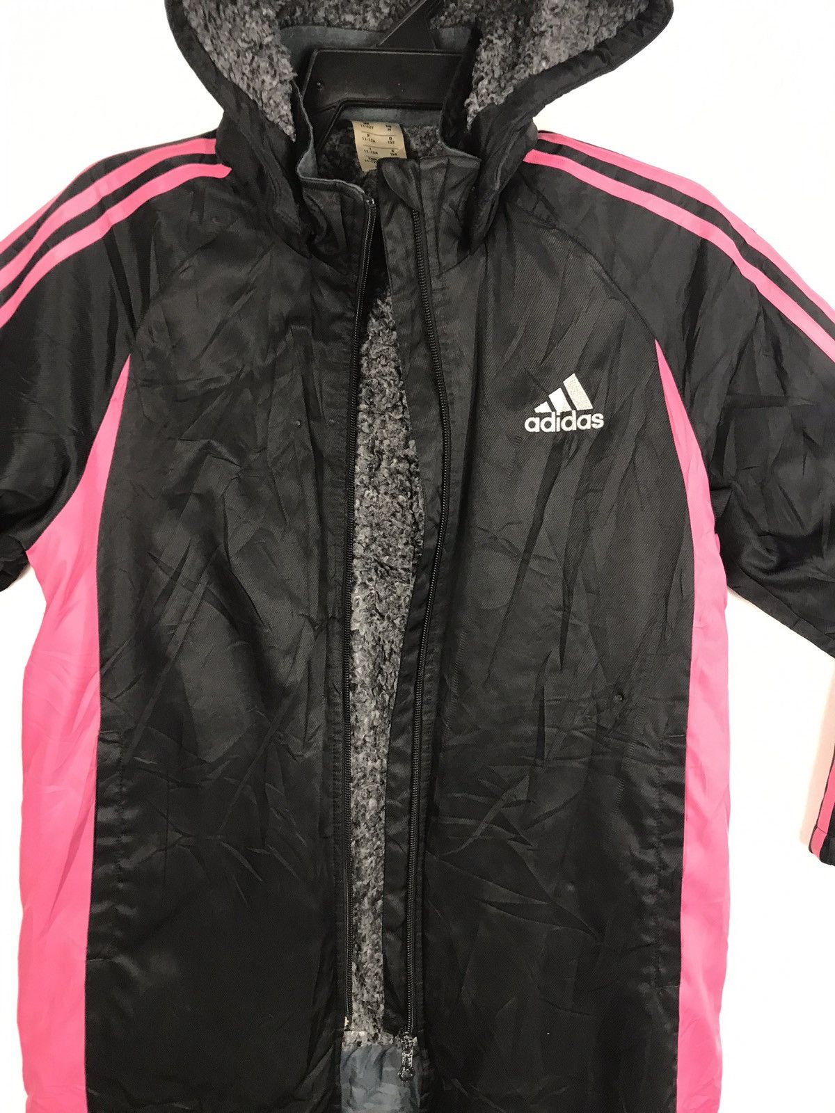 Adidas Adidas Parka Hoodie Sherpa Inner Jacket Size US M / EU 48-50 / 2 - 5 Thumbnail