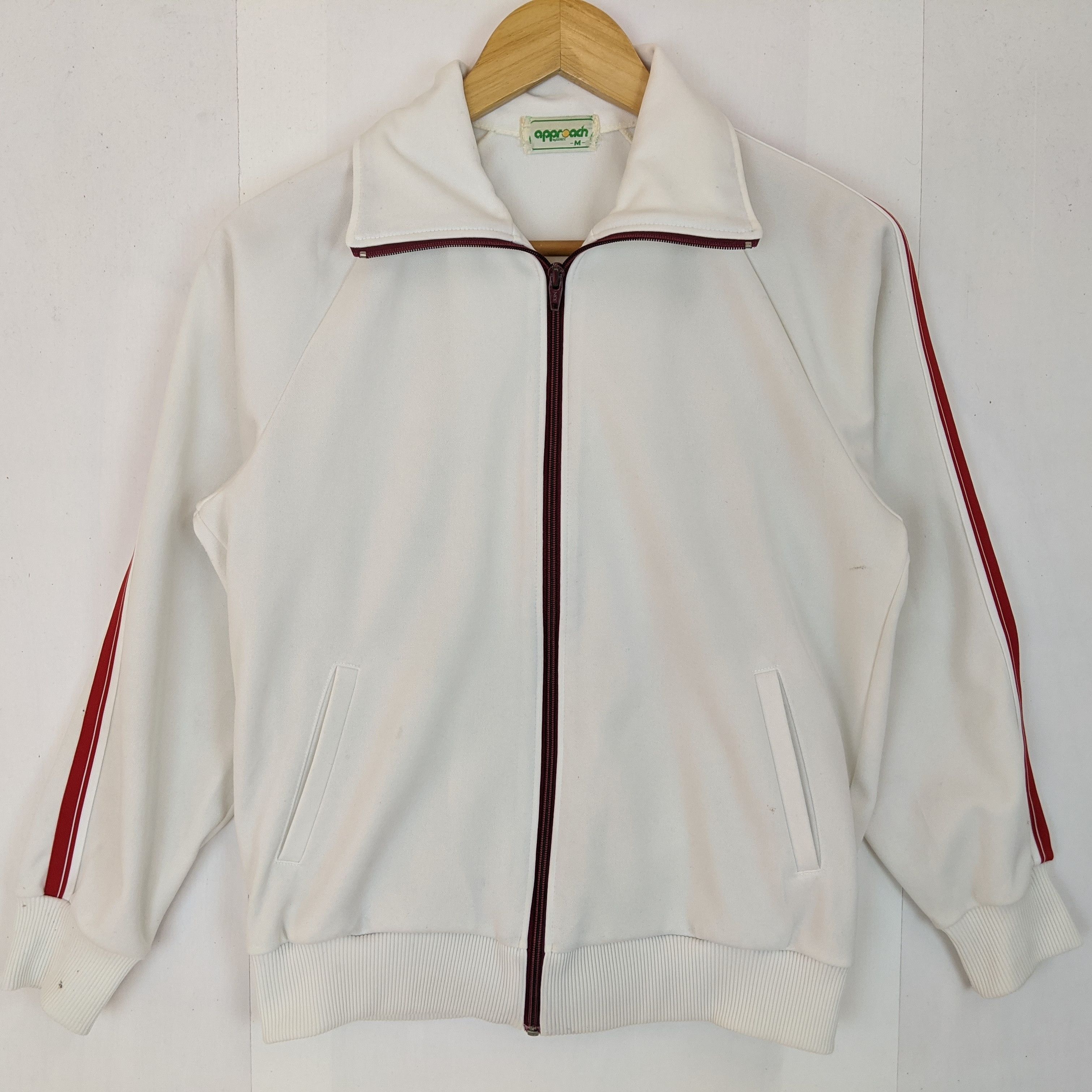 Japanese Brand × Vintage Vintage 80's APPROACH Tracksuit Sportswear Training Jacket Size US S / EU 44-46 / 1 - 2 Thumbnail