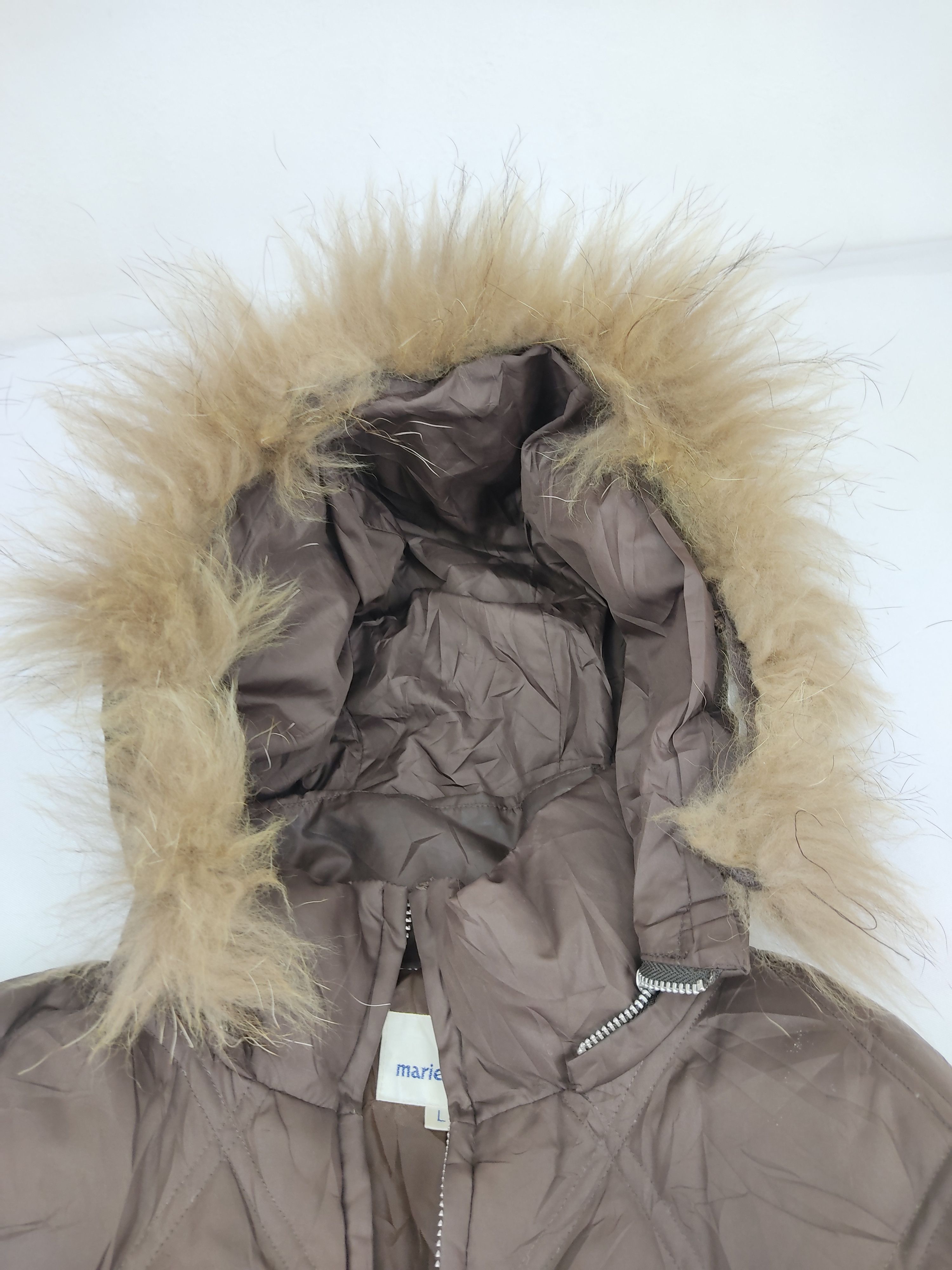 Japanese Brand Marie Claire Bomber Hoodie Jacket Winter Wear Zipper Size L / US 10 / IT 46 - 6 Thumbnail