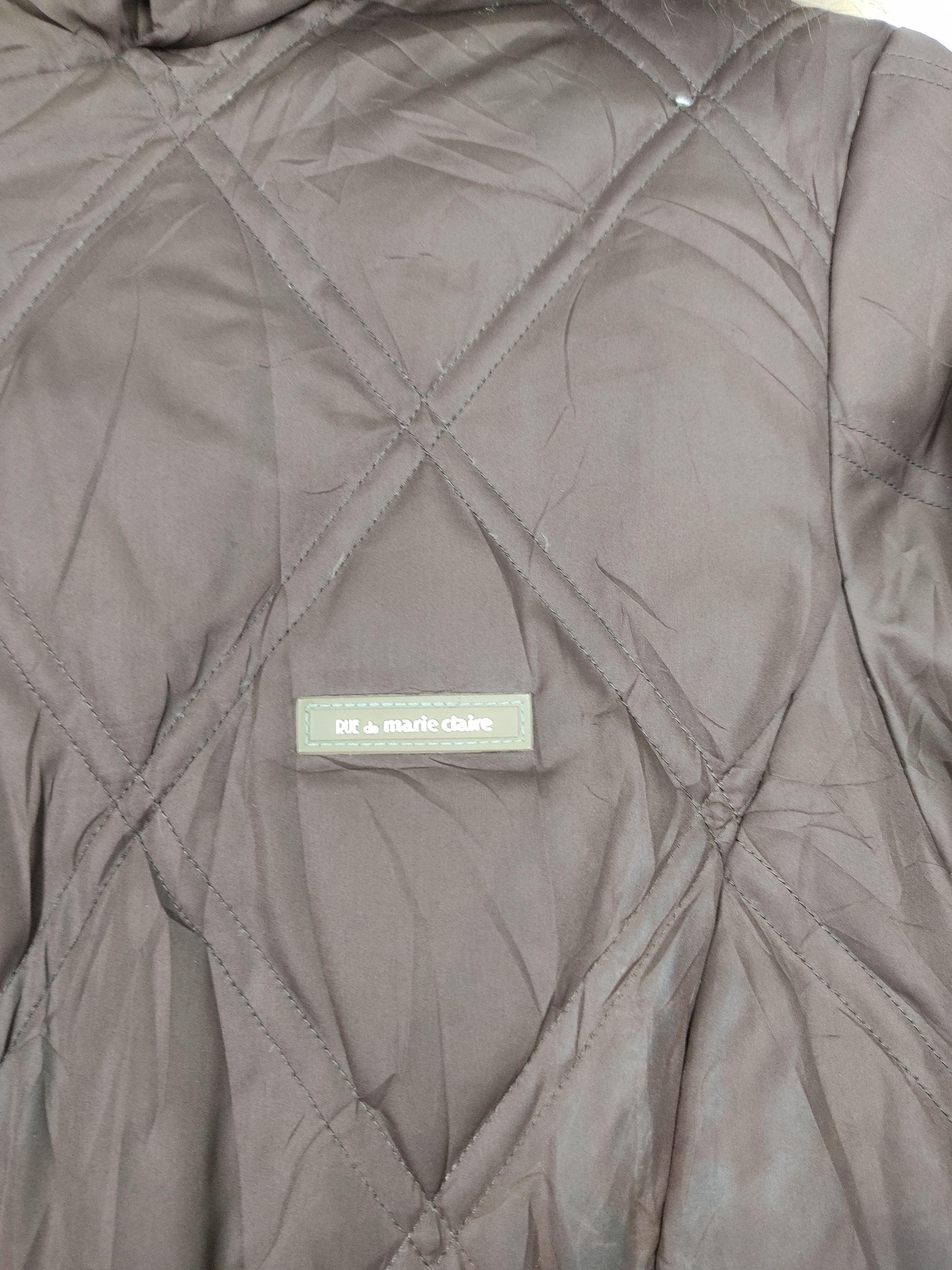 Japanese Brand Marie Claire Bomber Hoodie Jacket Winter Wear Zipper Size L / US 10 / IT 46 - 4 Thumbnail