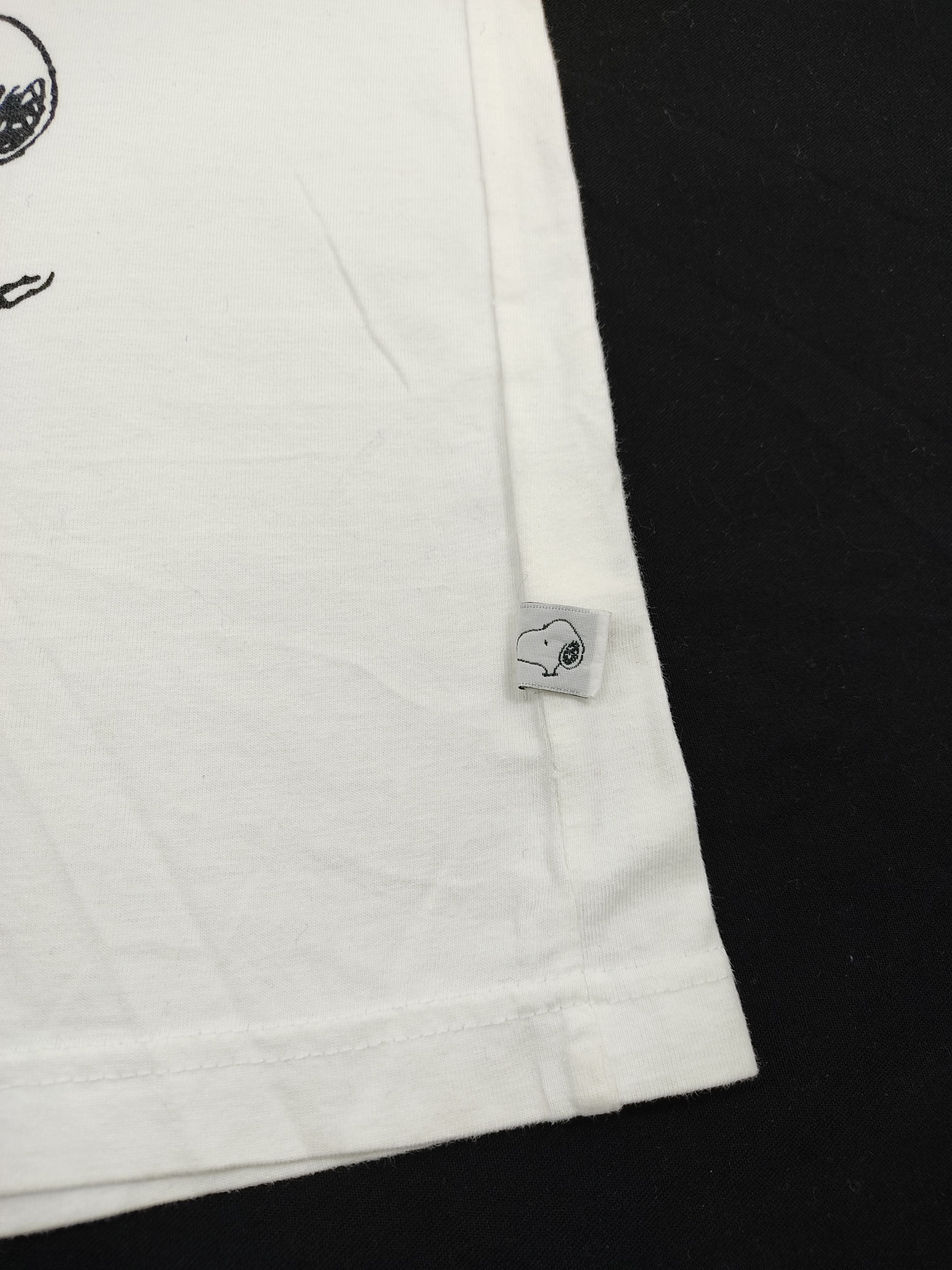 Cartoon Network Vintage Cartoon Snoopy Peanuts White Tee Unisex Size M / US 6-8 / IT 42-44 - 6 Thumbnail