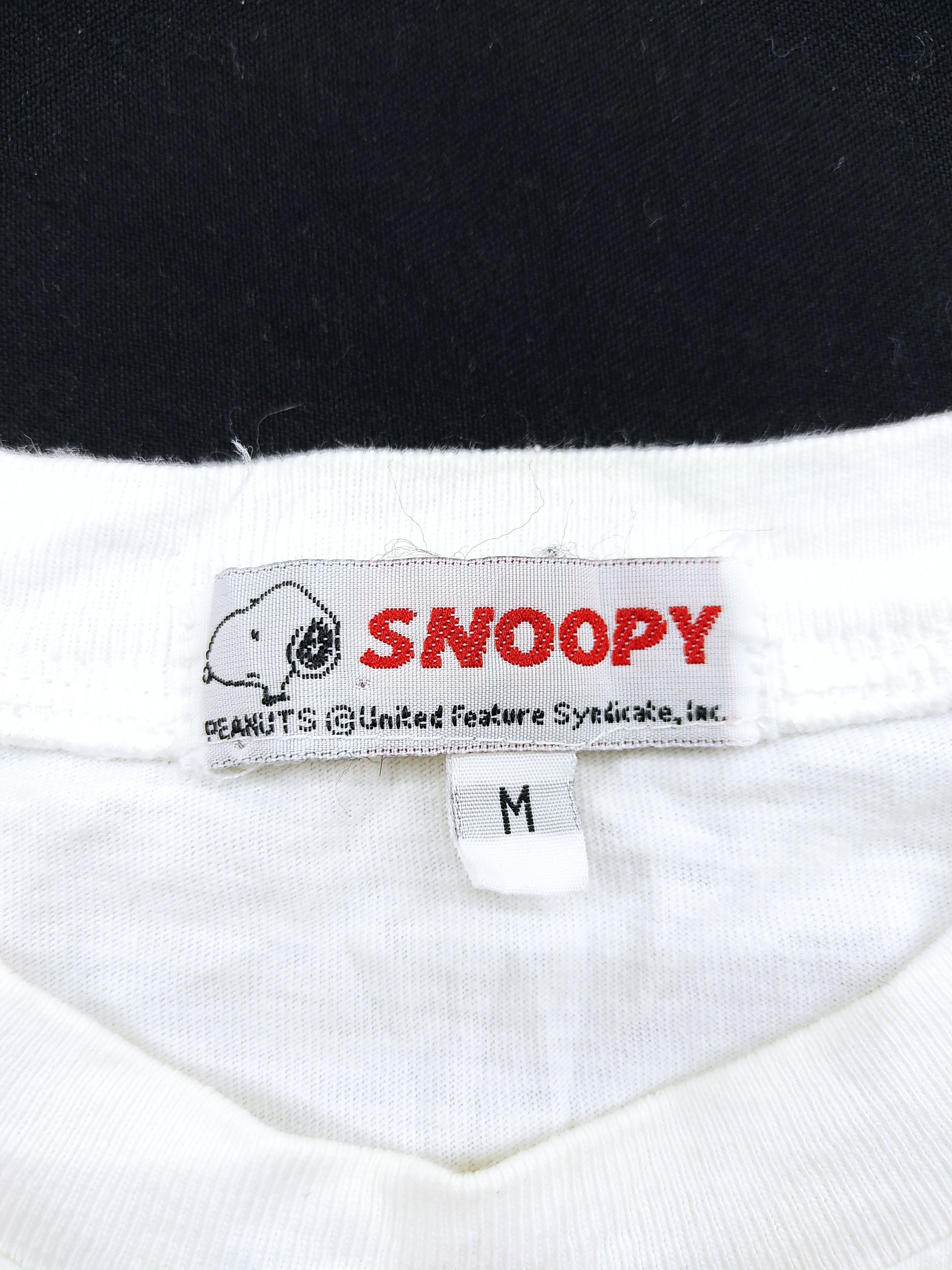 Cartoon Network Vintage Cartoon Snoopy Peanuts White Tee Unisex Size M / US 6-8 / IT 42-44 - 11 Thumbnail