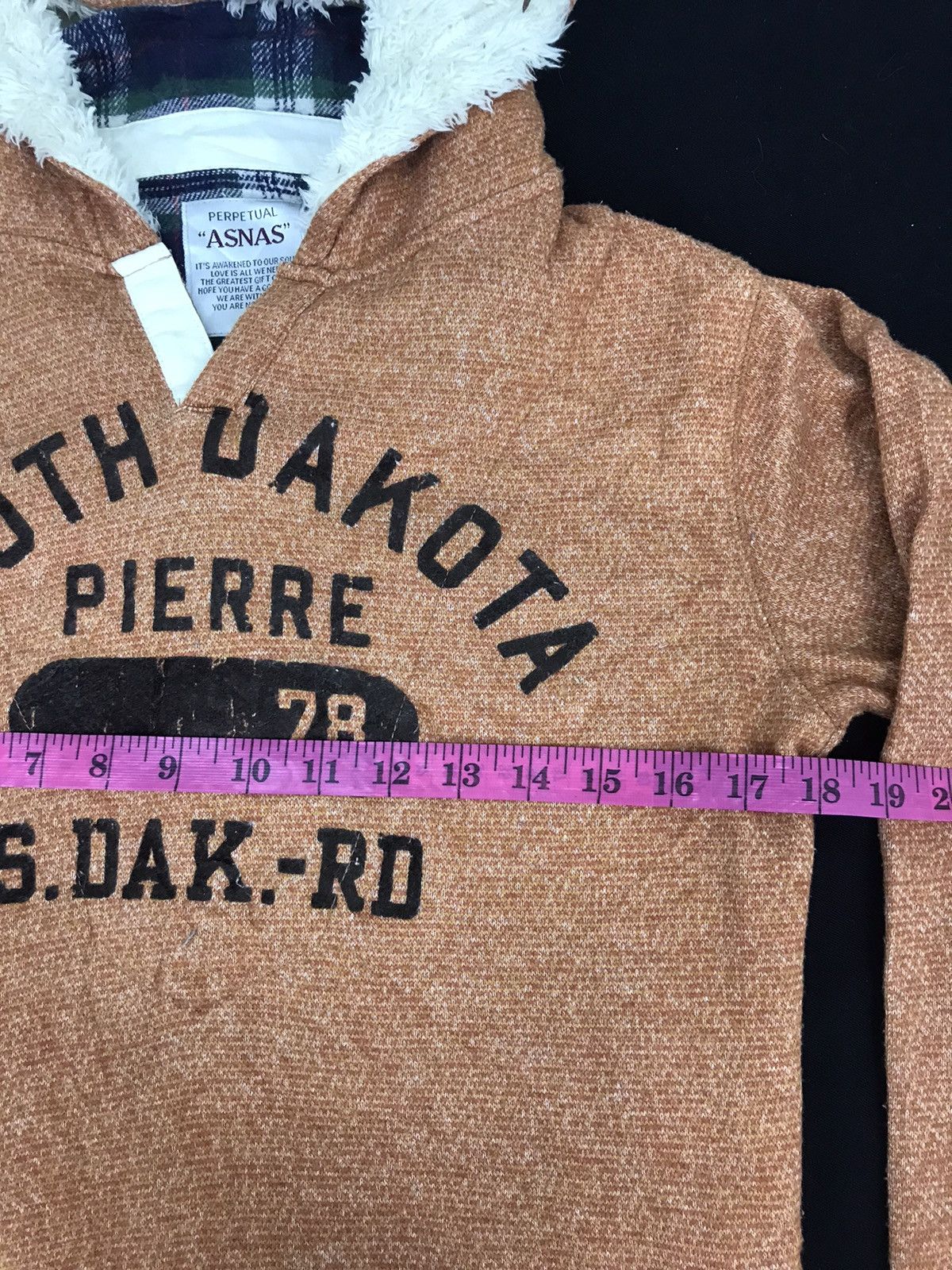 Vintage Vintage Perpetual Asnas South Dakota Sportswear Hoodie Size US S / EU 44-46 / 1 - 6 Thumbnail