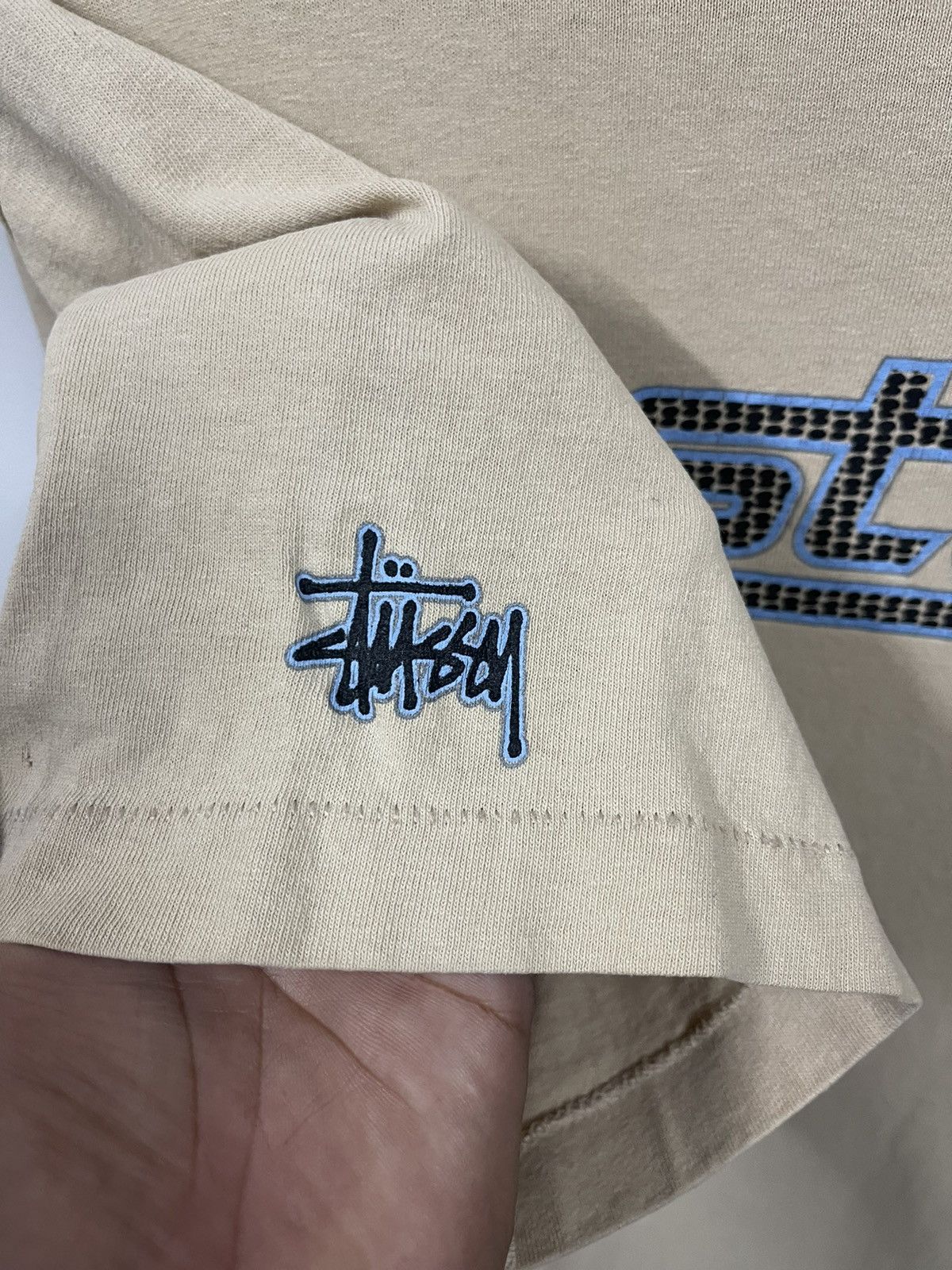 Stussy × Vintage Vintage 90s Stussy Single Stitches T Shirt Size US XL / EU 56 / 4 - 6 Thumbnail
