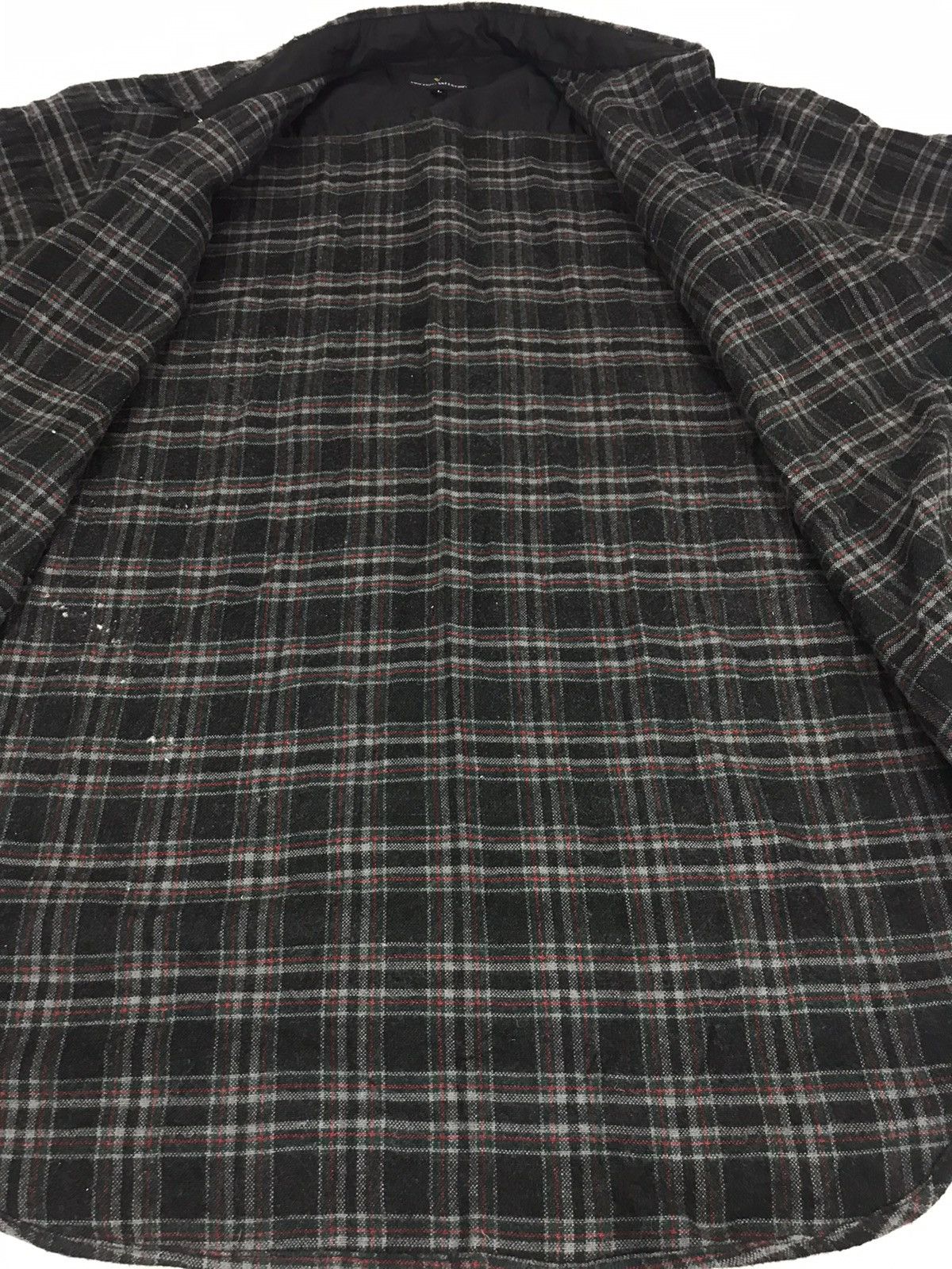 Flannel Vintage Vincenzo Valentino Plaid Checked Wear Double Pocket Size US L / EU 52-54 / 3 - 5 Thumbnail