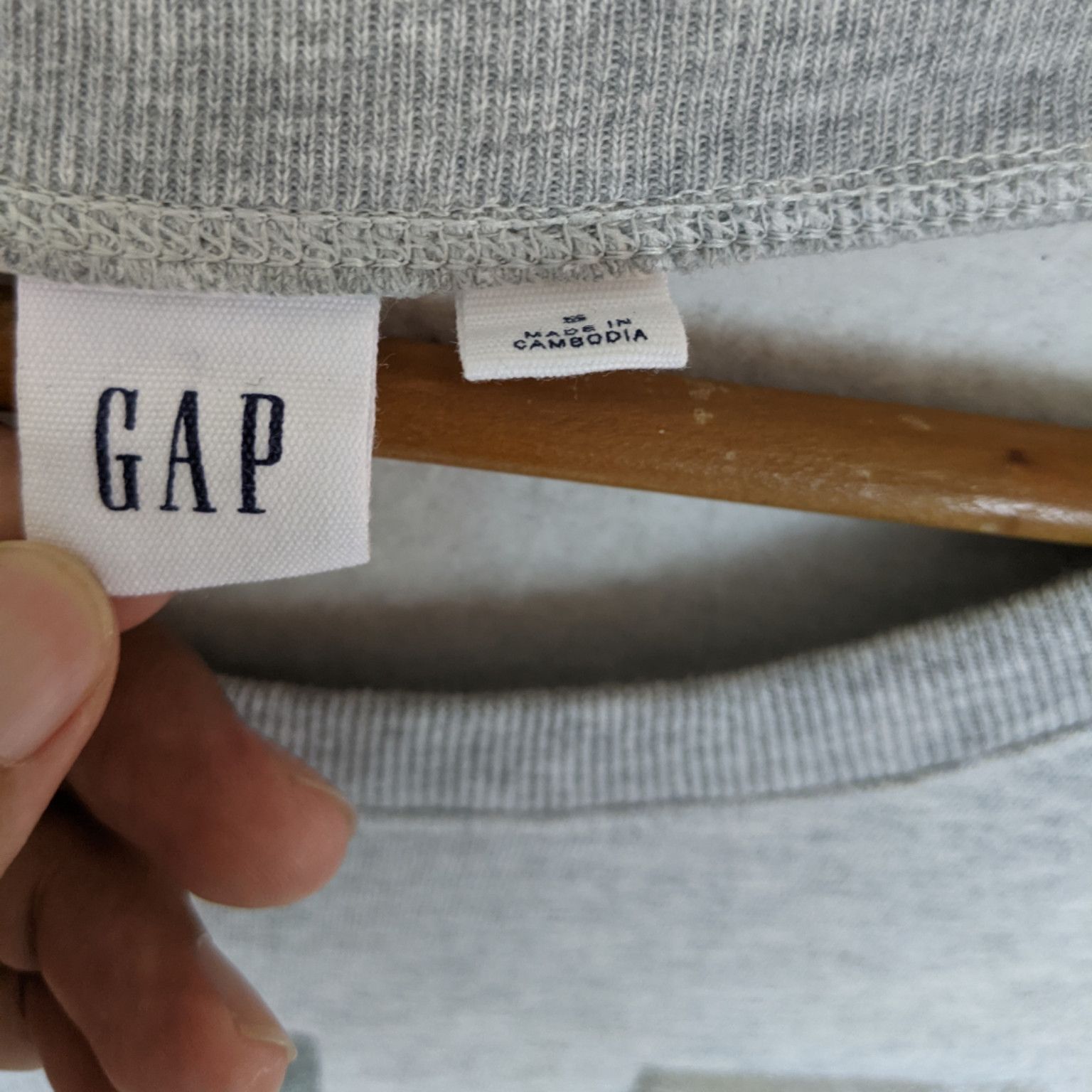 Gap GAP Big Logo Spell out Jumper Sweatshirt Size S / US 4 / IT 40 - 7 Thumbnail