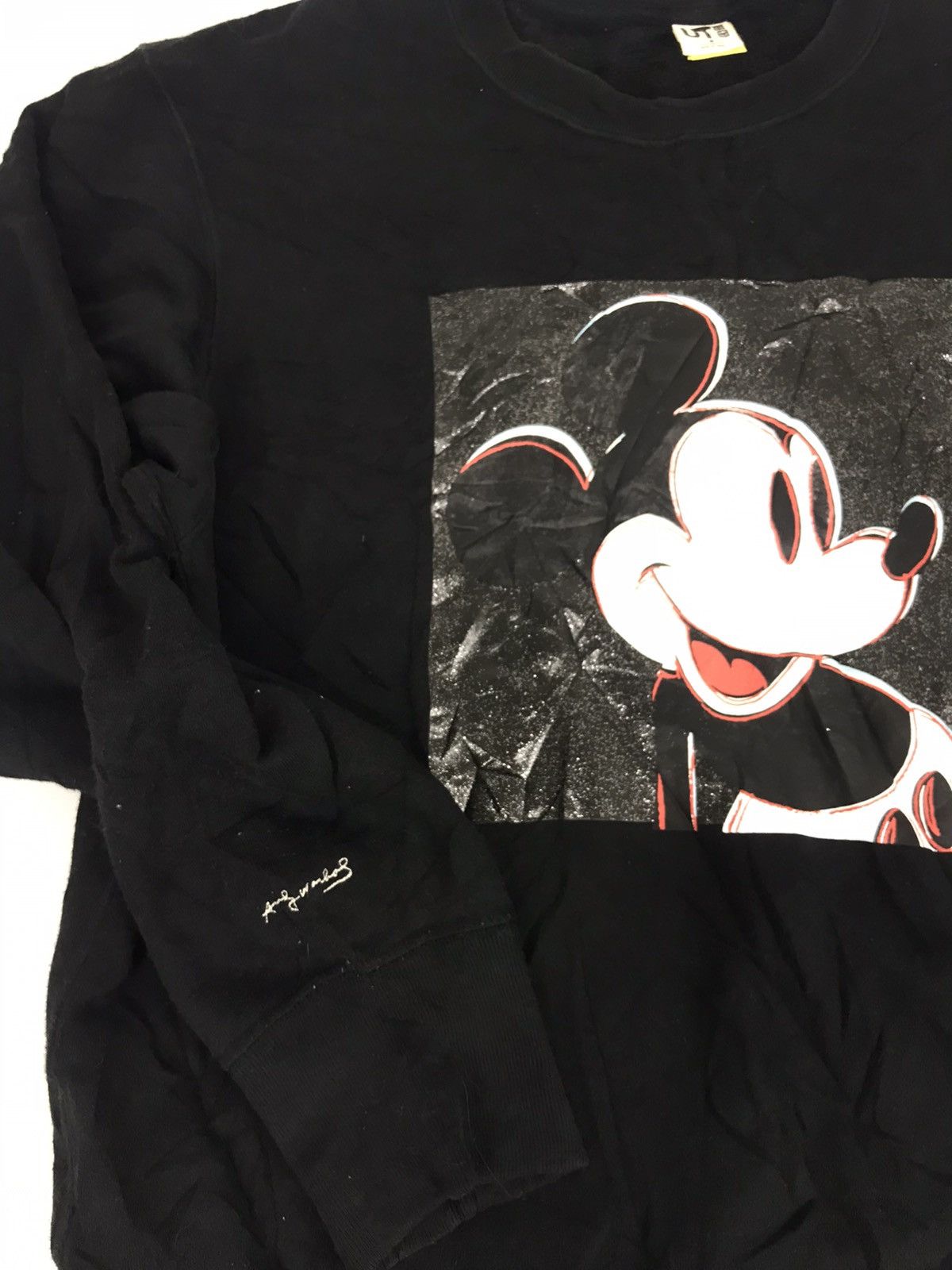Andy Warhol × Uniqlo Disney Mickey Mouse X Andy Warhol Pop Artist Sweatshirt Size US M / EU 48-50 / 2 - 4 Thumbnail