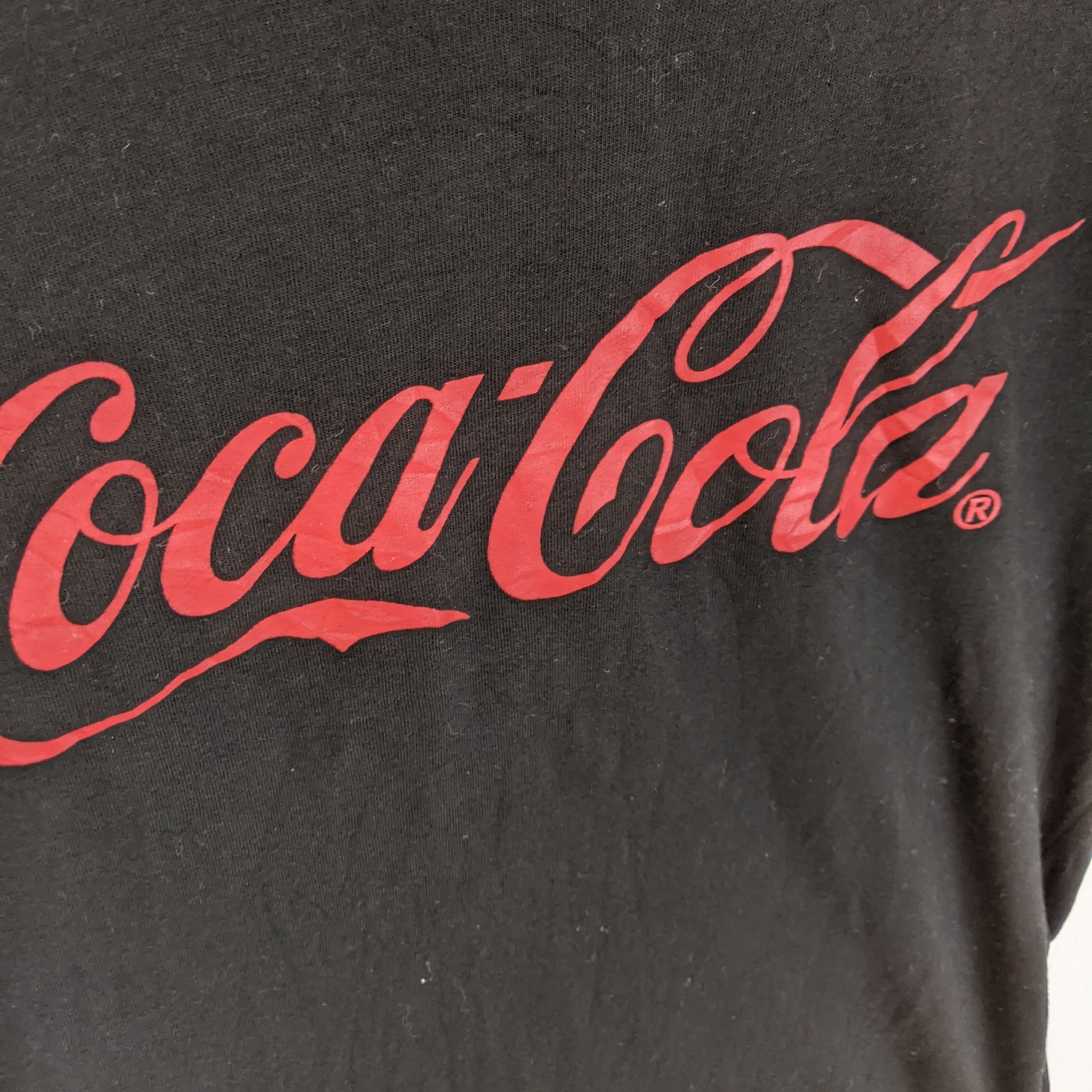 Coca Cola COCA COLA Coke Big Logo T-Shirt Size US L / EU 52-54 / 3 - 6 Thumbnail