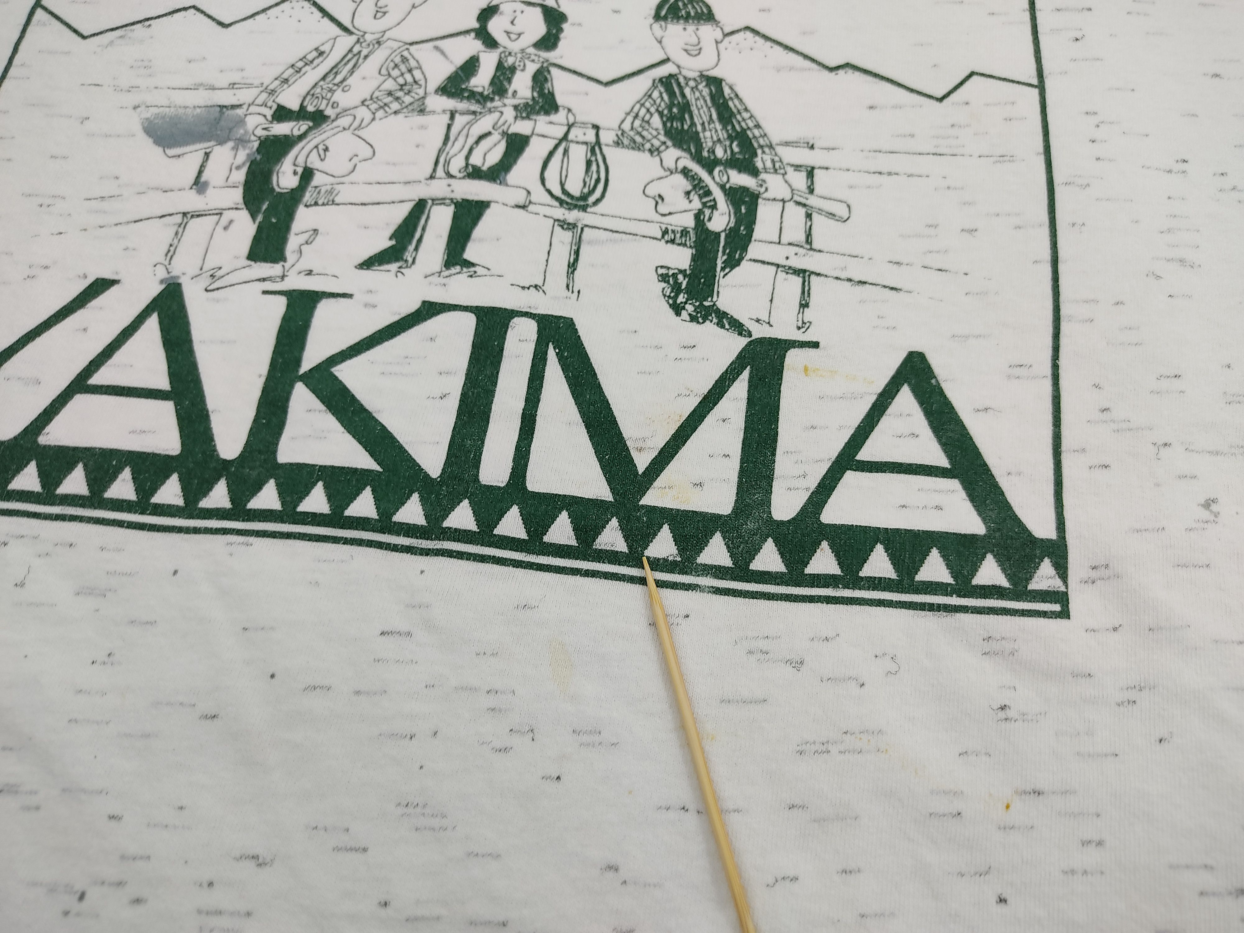Vintage Vintage 90s Oneita USA Yakima Fall Conference APWA 1993 XXL Size US XXL / EU 58 / 5 - 12 Thumbnail