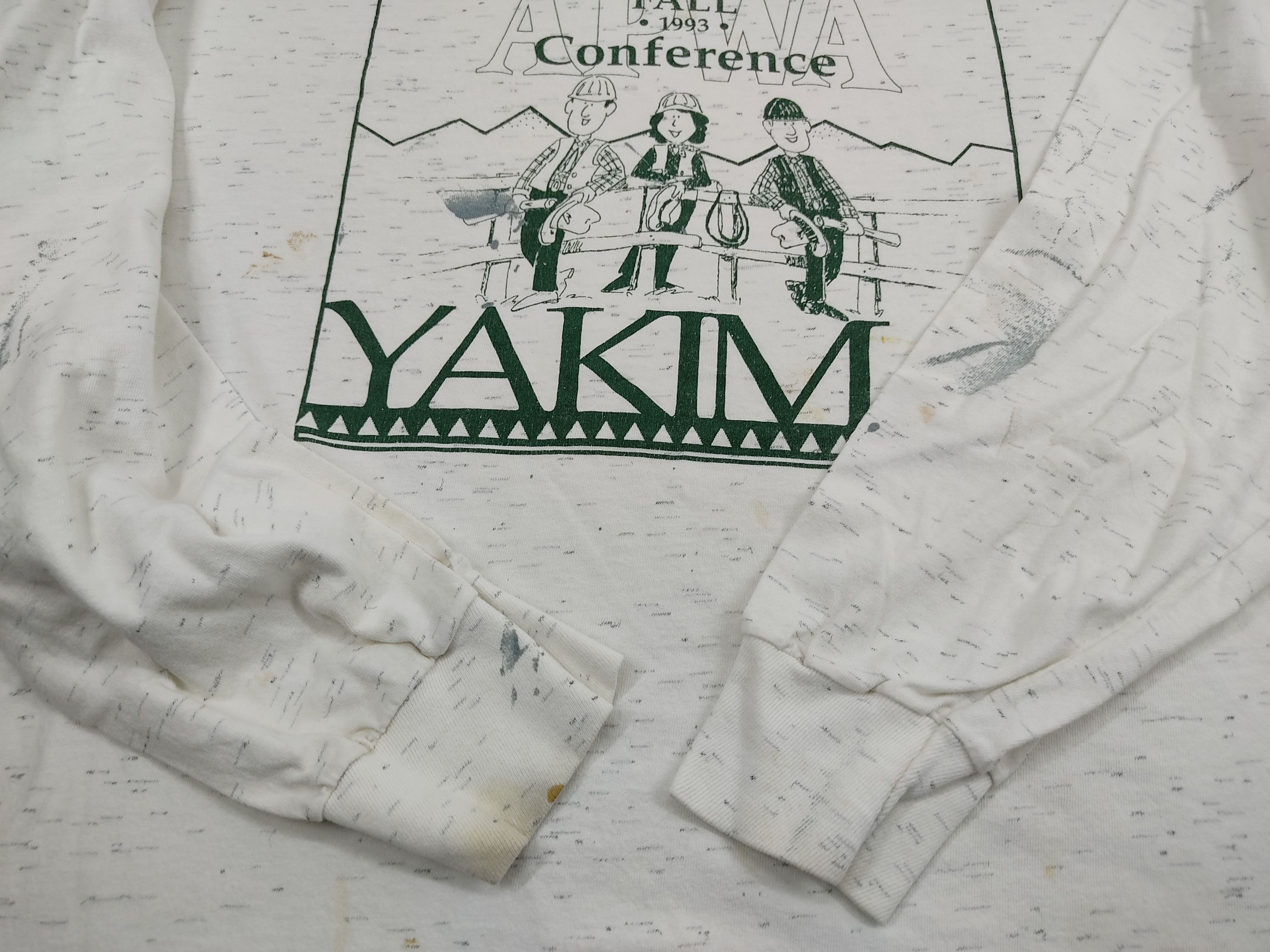 Vintage Vintage 90s Oneita USA Yakima Fall Conference APWA 1993 XXL Size US XXL / EU 58 / 5 - 10 Thumbnail