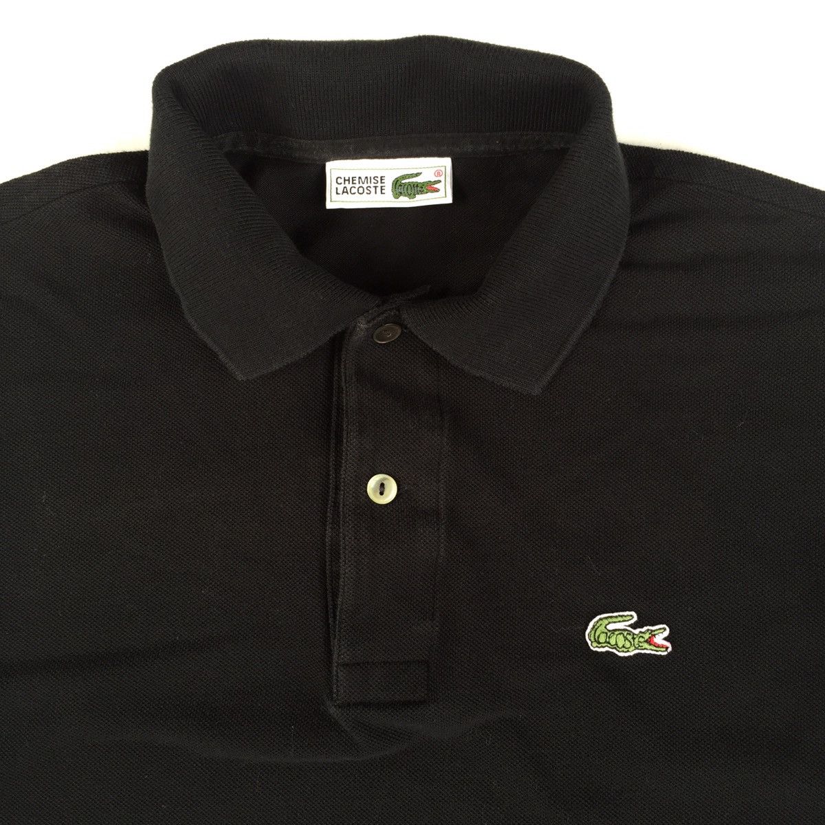Lacoste × Vintage Vintage Chemise Lacoste Long Sleeve Polo Size US M / EU 48-50 / 2 - 4 Thumbnail
