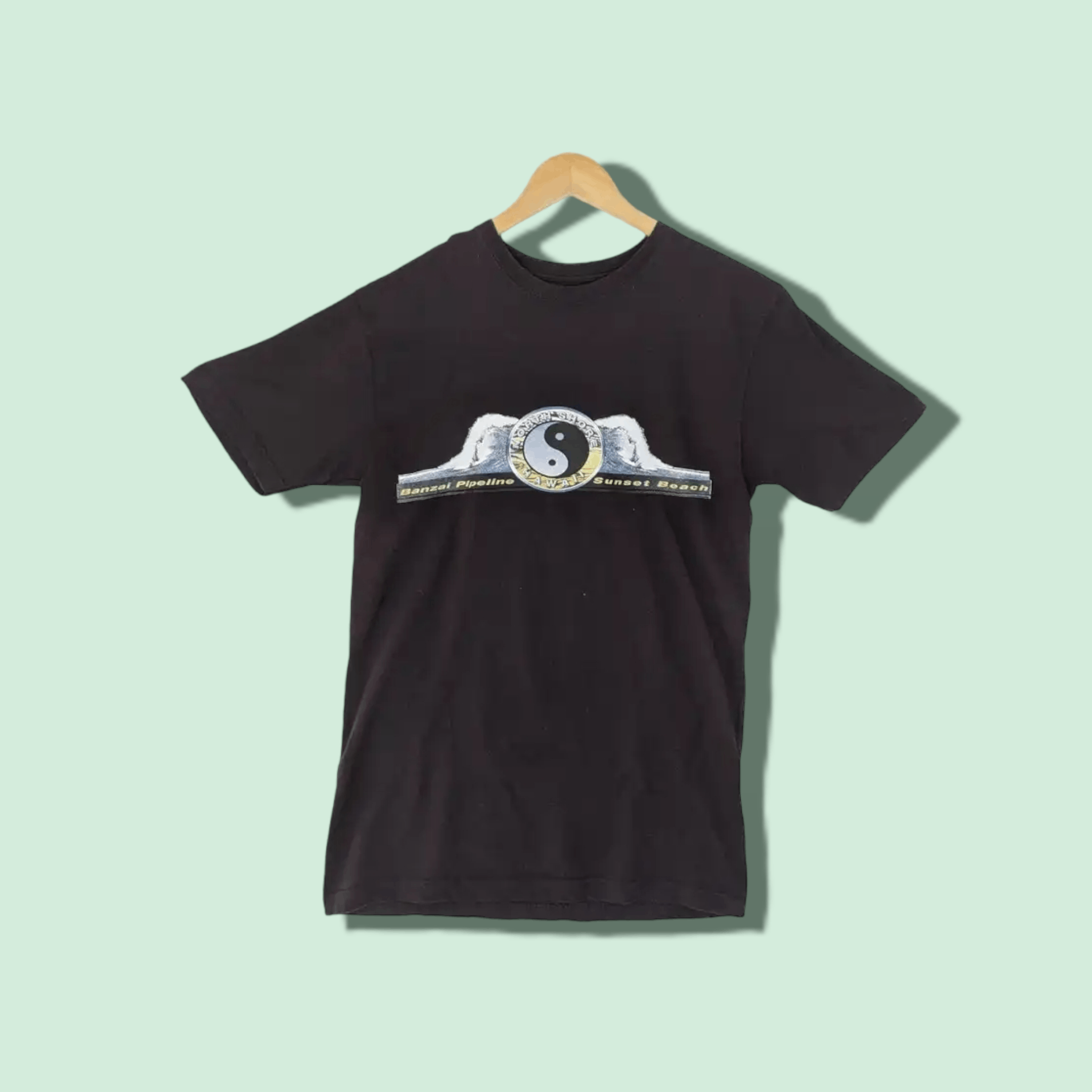 Anvil NORTH SHORE Hawaii Yin Yang T-Shirt Size US S / EU 44-46 / 1 - 1 Thumbnail
