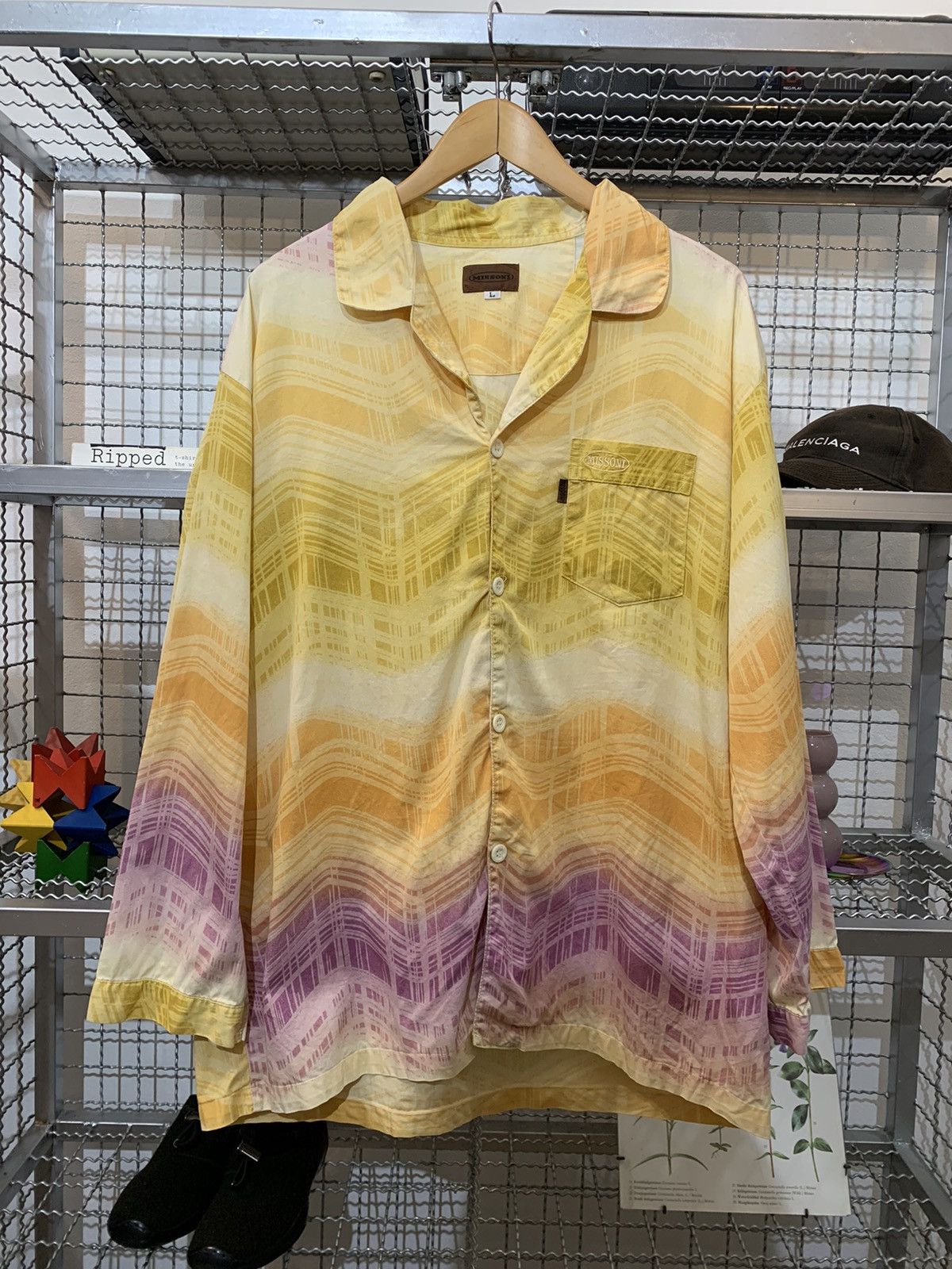 Missoni Missoni Print Shirt Size US L / EU 52-54 / 3 - 2 Thumbnail