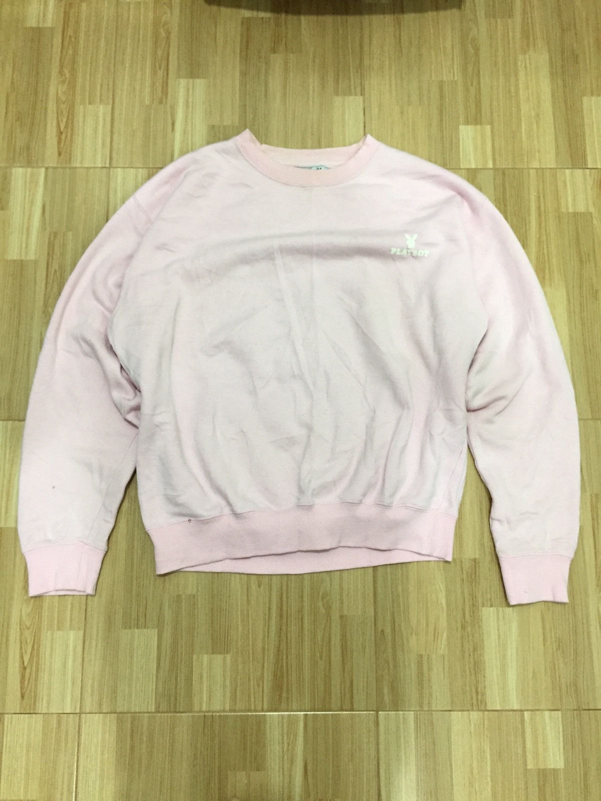 City Streets PLAYBOY Big Embroidery Bunny Head Logo Sweatshirt Size US XL / EU 56 / 4 - 2 Thumbnail