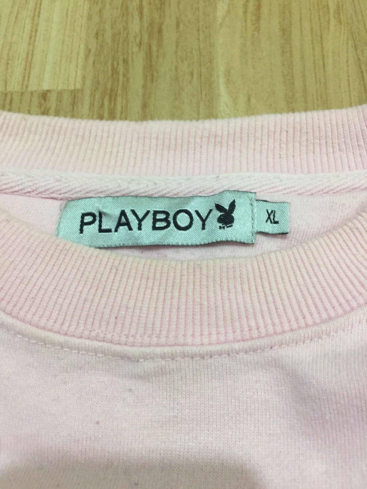 City Streets PLAYBOY Big Embroidery Bunny Head Logo Sweatshirt Size US XL / EU 56 / 4 - 5 Thumbnail