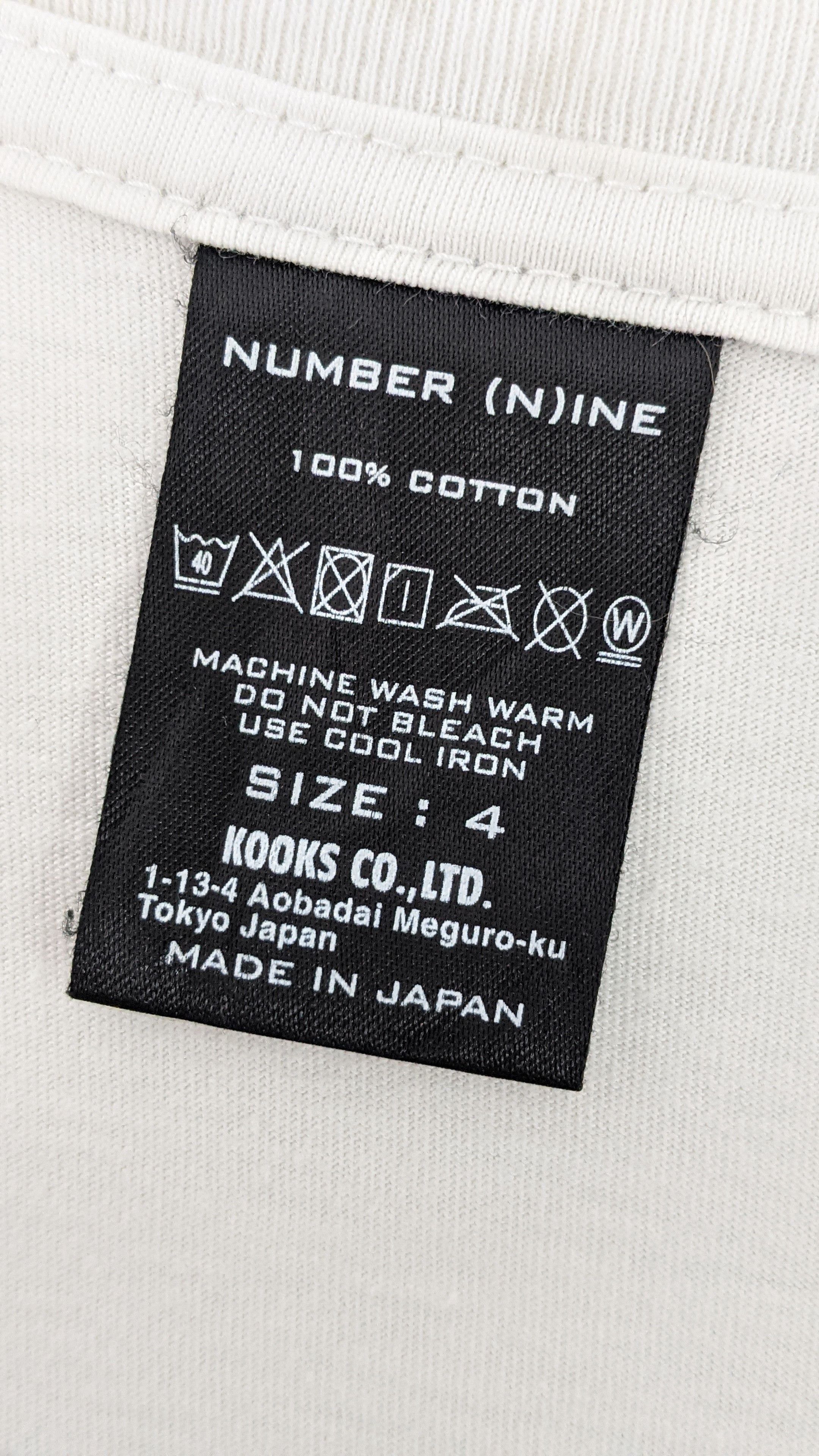 Number (N)ine Number Nine Nine Inch Nails shirt Size US XL / EU 56 / 4 - 4 Thumbnail