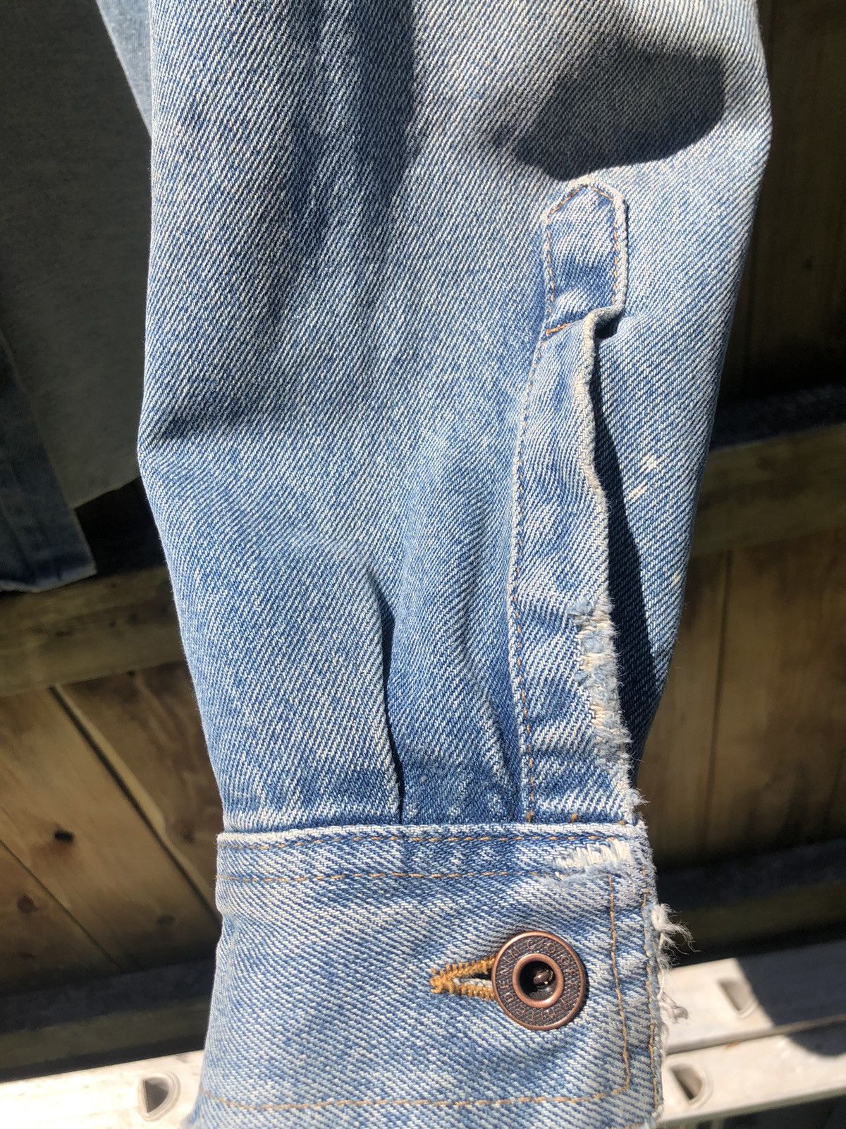 Off-White Off White Gradient Denim Jacket Size US M / EU 48-50 / 2 - 9 Thumbnail