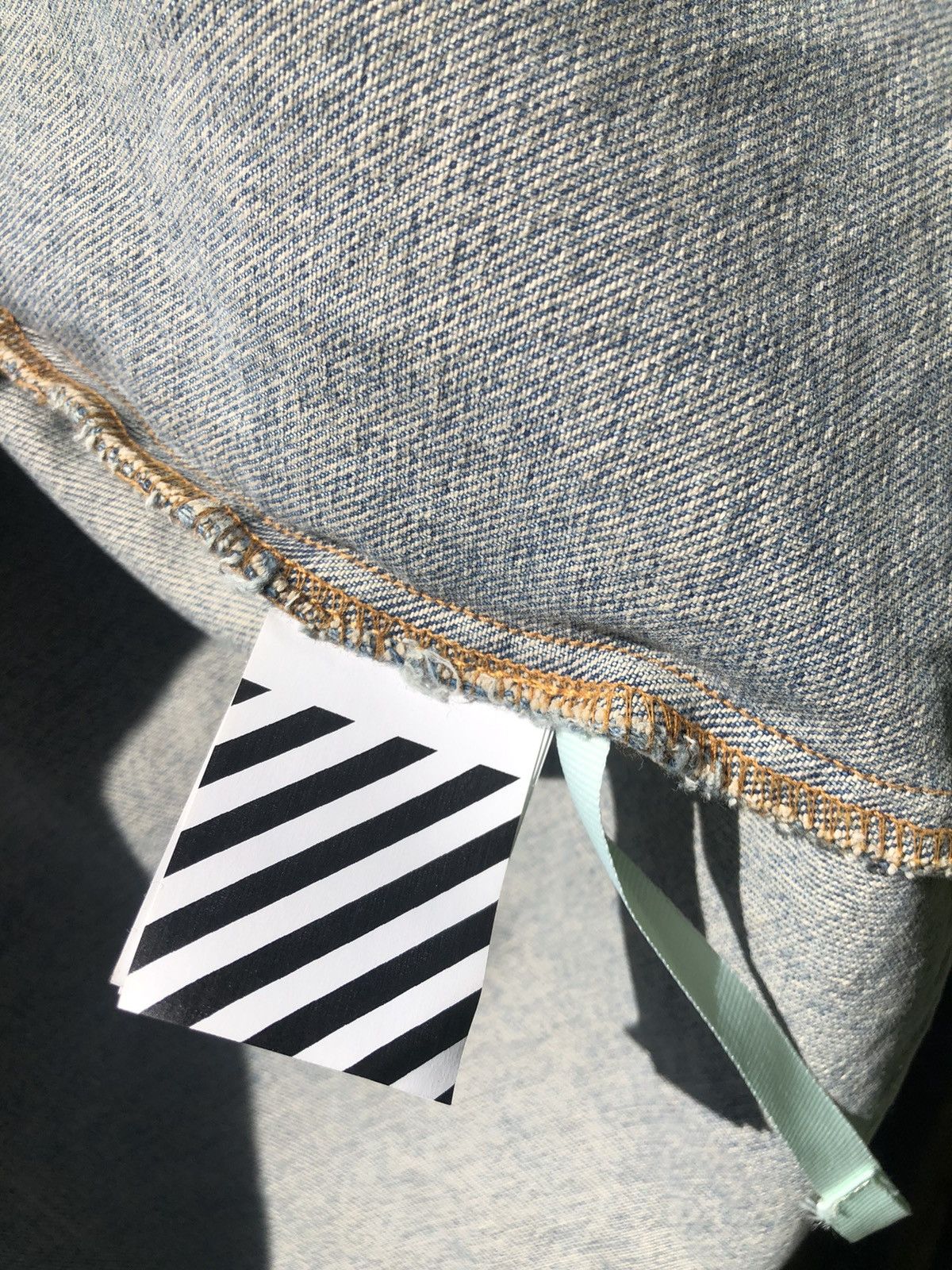 Off-White Off White Gradient Denim Jacket Size US M / EU 48-50 / 2 - 10 Thumbnail