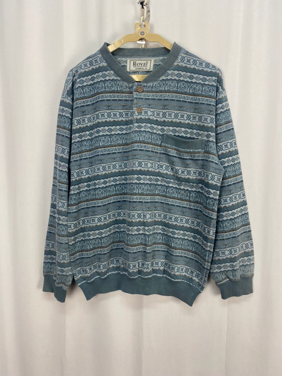 Japanese Brand × Vintage Vintage royal sweatshirt by cosmos Size US M / EU 48-50 / 2 - 7 Thumbnail