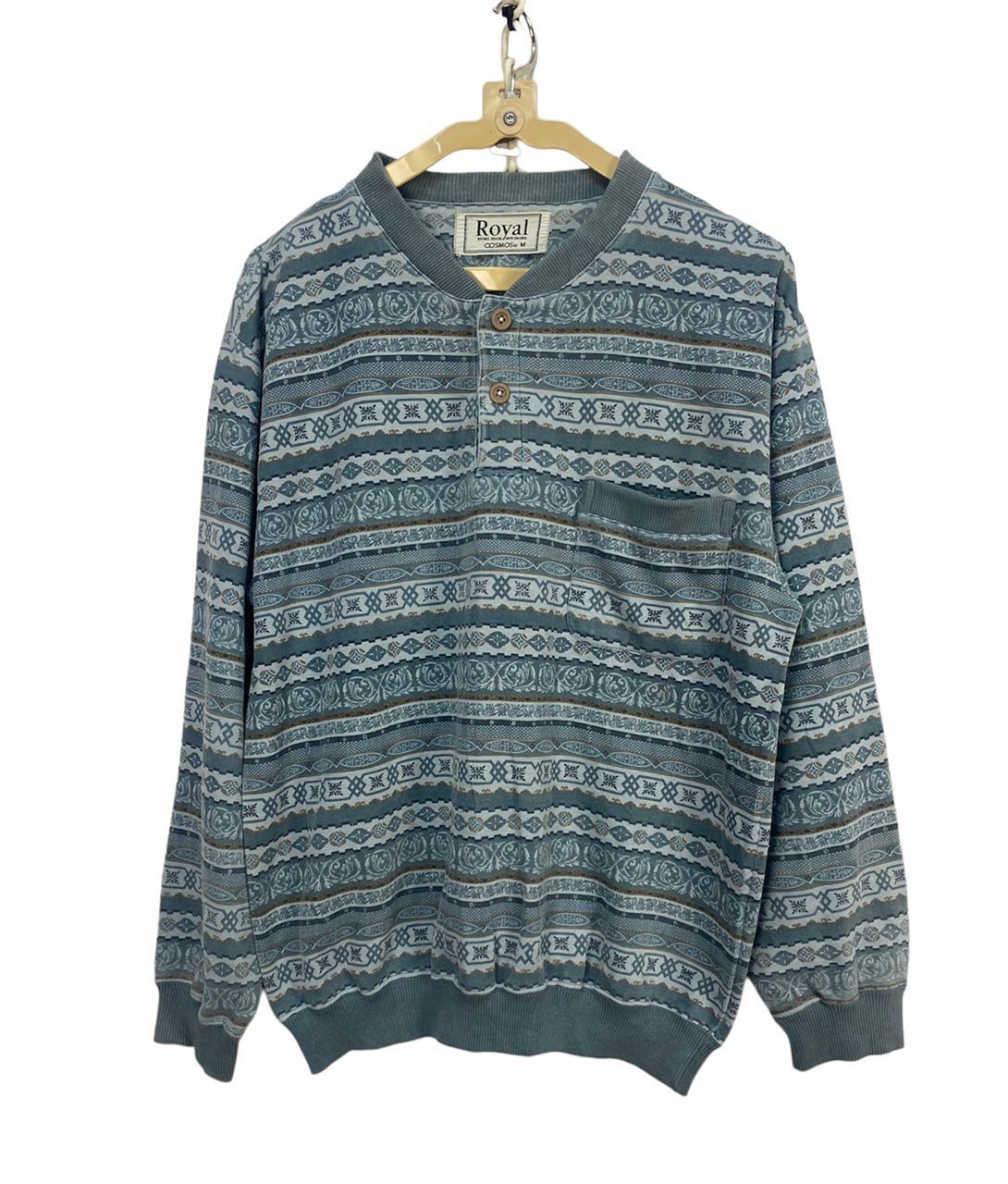 Japanese Brand × Vintage Vintage royal sweatshirt by cosmos Size US M / EU 48-50 / 2 - 1 Thumbnail