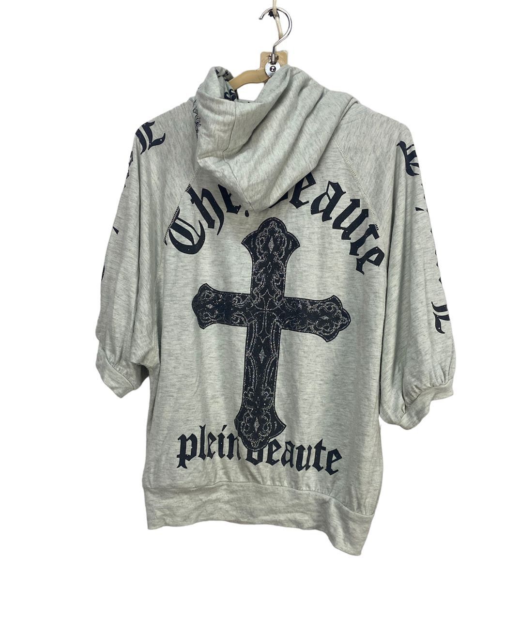 Japanese Brand Plein beaute printed zipper hoodie beggie shorts sleeve Size US M / EU 48-50 / 2 - 2 Thumbnail