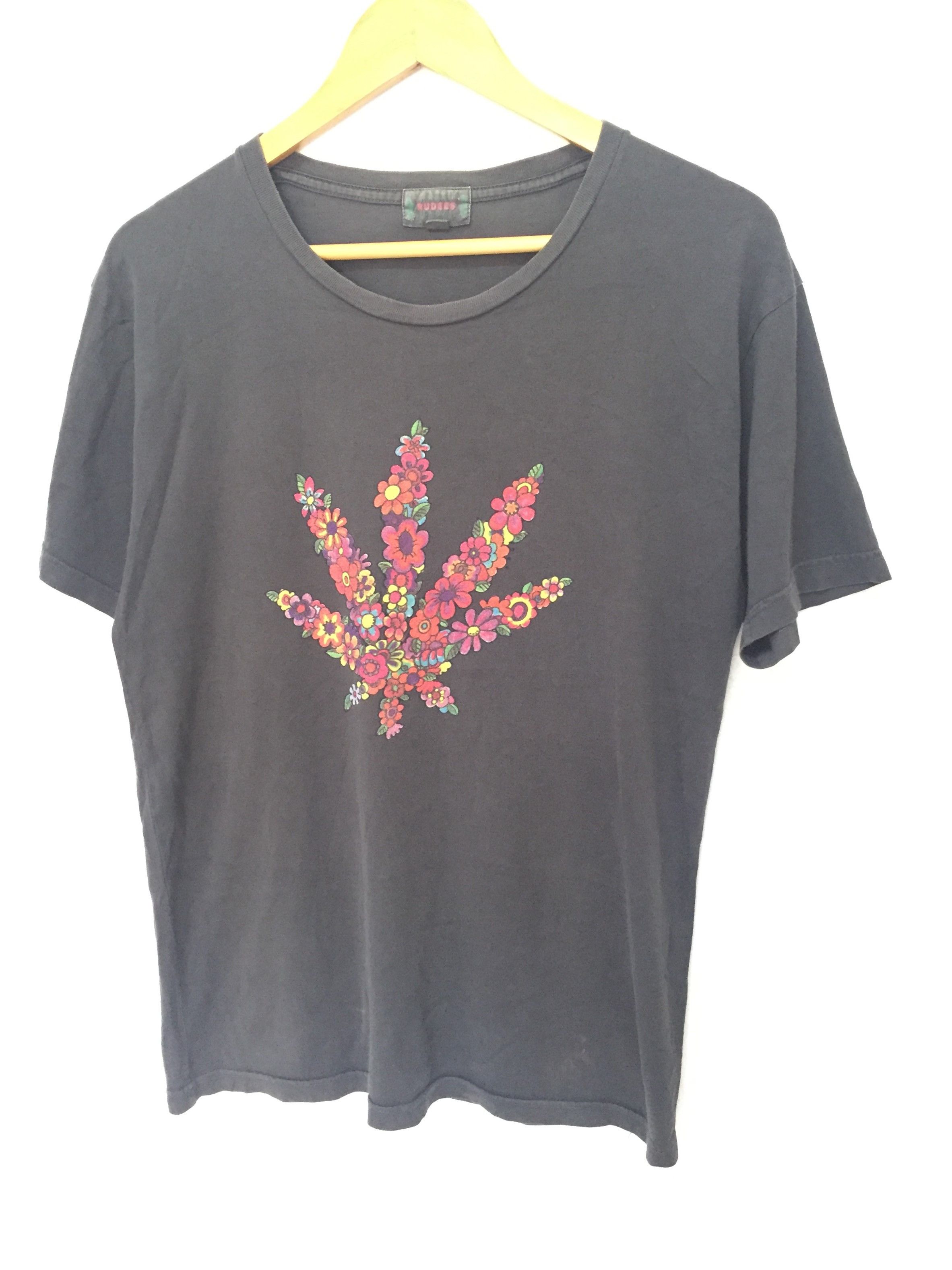 Wacko Maria 90's Wacko Maria marijuanas Floral tee Size US M / EU 48-50 / 2 - 2 Thumbnail