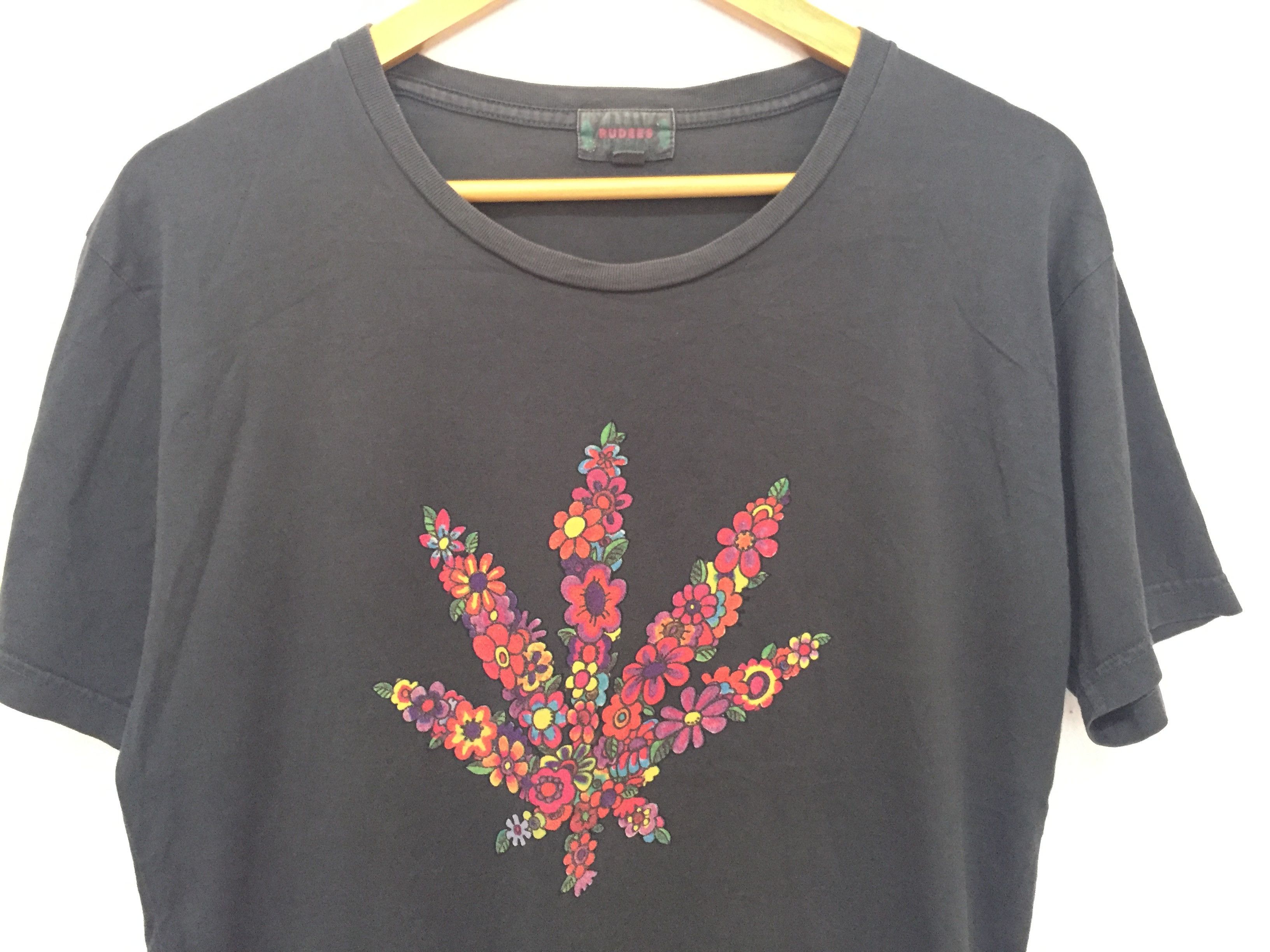 Wacko Maria 90's Wacko Maria marijuanas Floral tee Size US M / EU 48-50 / 2 - 3 Thumbnail