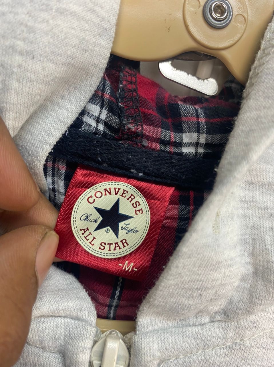 Converse Converse printed zipper hoodie Size US M / EU 48-50 / 2 - 4 Thumbnail