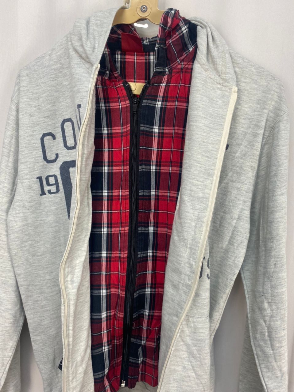 Converse Converse printed zipper hoodie Size US M / EU 48-50 / 2 - 3 Thumbnail