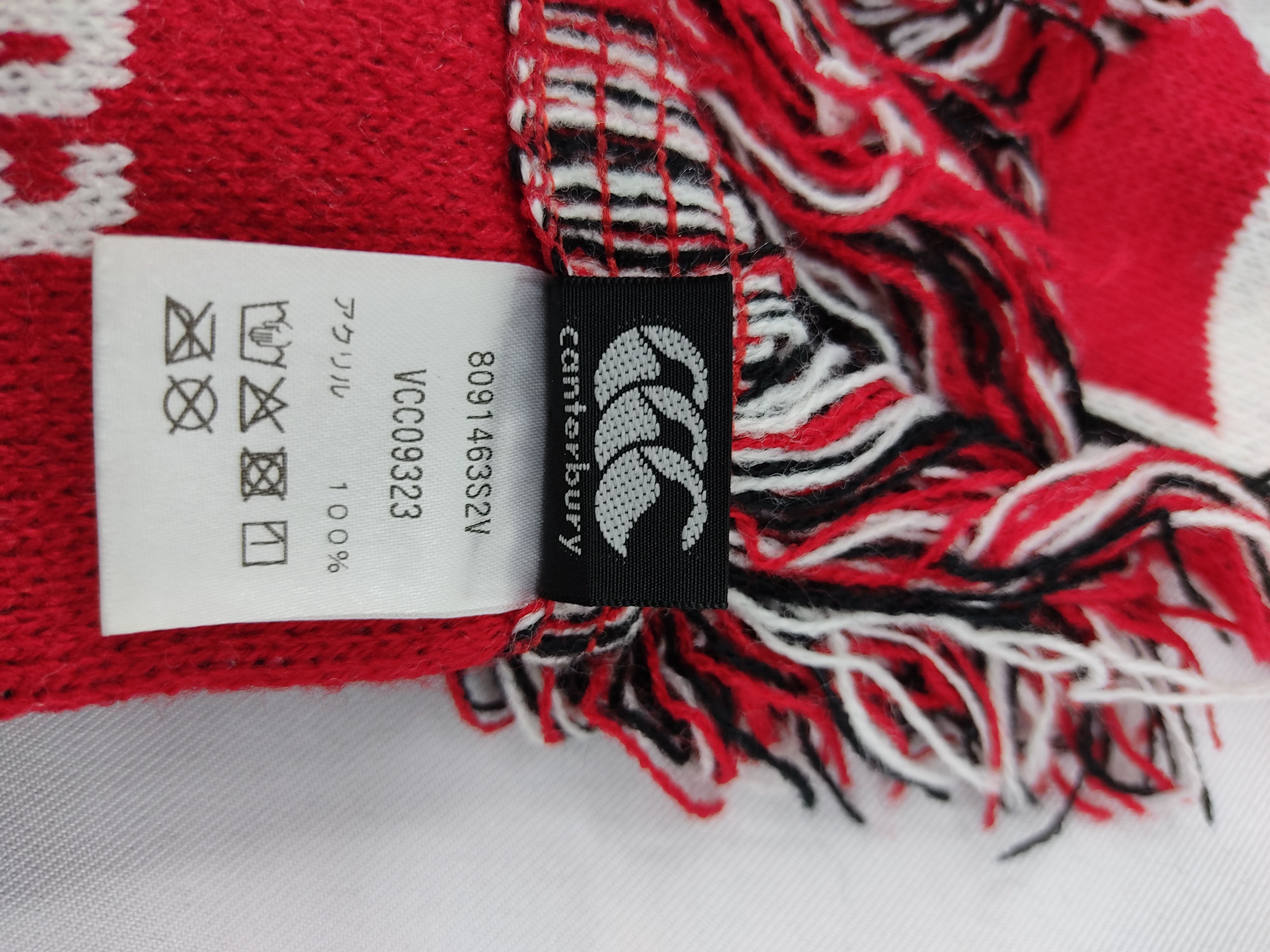 Canterbury of New Zealand Canterbury Japan Rugby Brave Blossoms Scarf Muffler Size ONE SIZE - 3 Thumbnail
