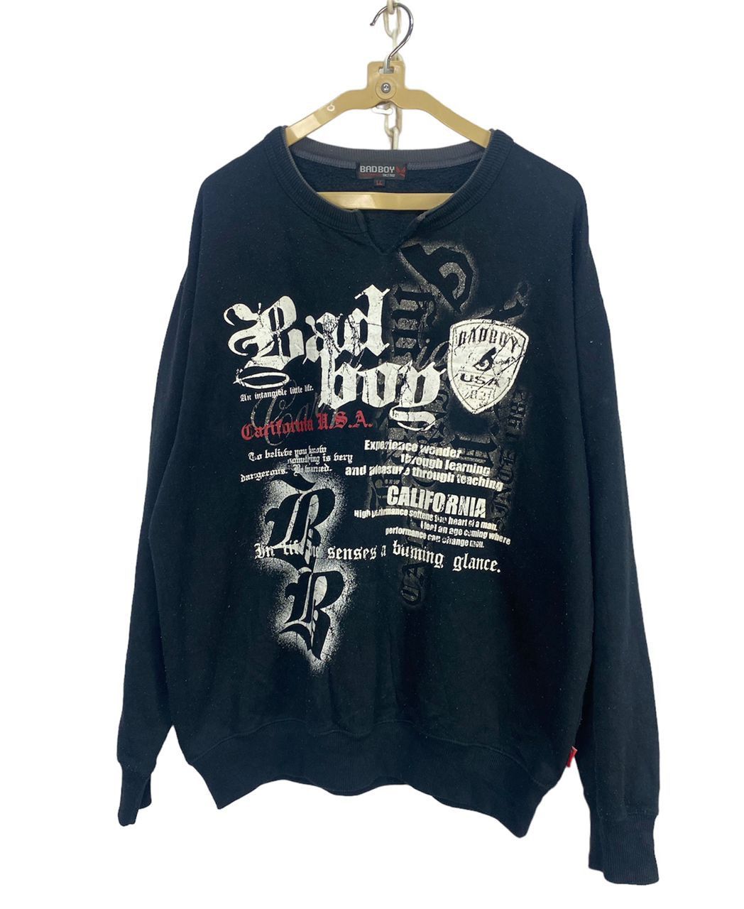 Japanese Brand Badboy printed sweatshirt Size US L / EU 52-54 / 3 - 1 Thumbnail