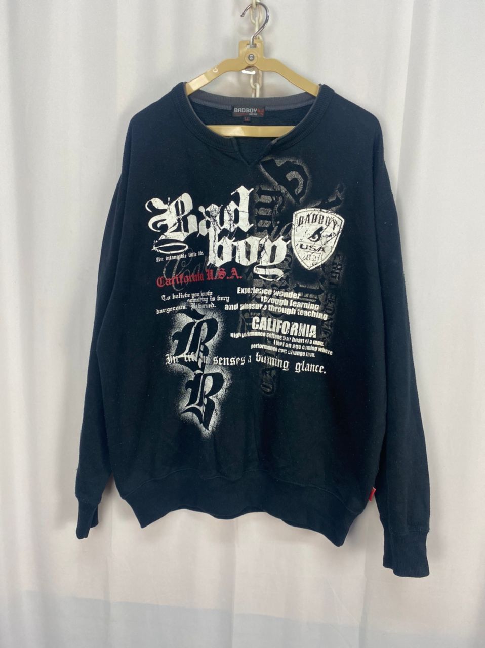 Japanese Brand Badboy printed sweatshirt Size US L / EU 52-54 / 3 - 6 Thumbnail