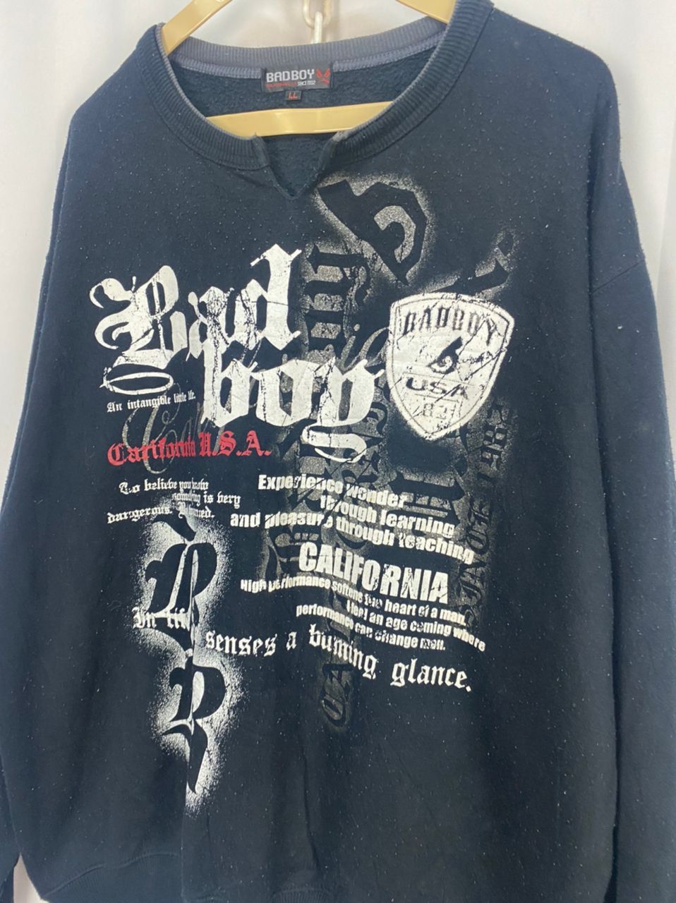 Japanese Brand Badboy printed sweatshirt Size US L / EU 52-54 / 3 - 5 Thumbnail