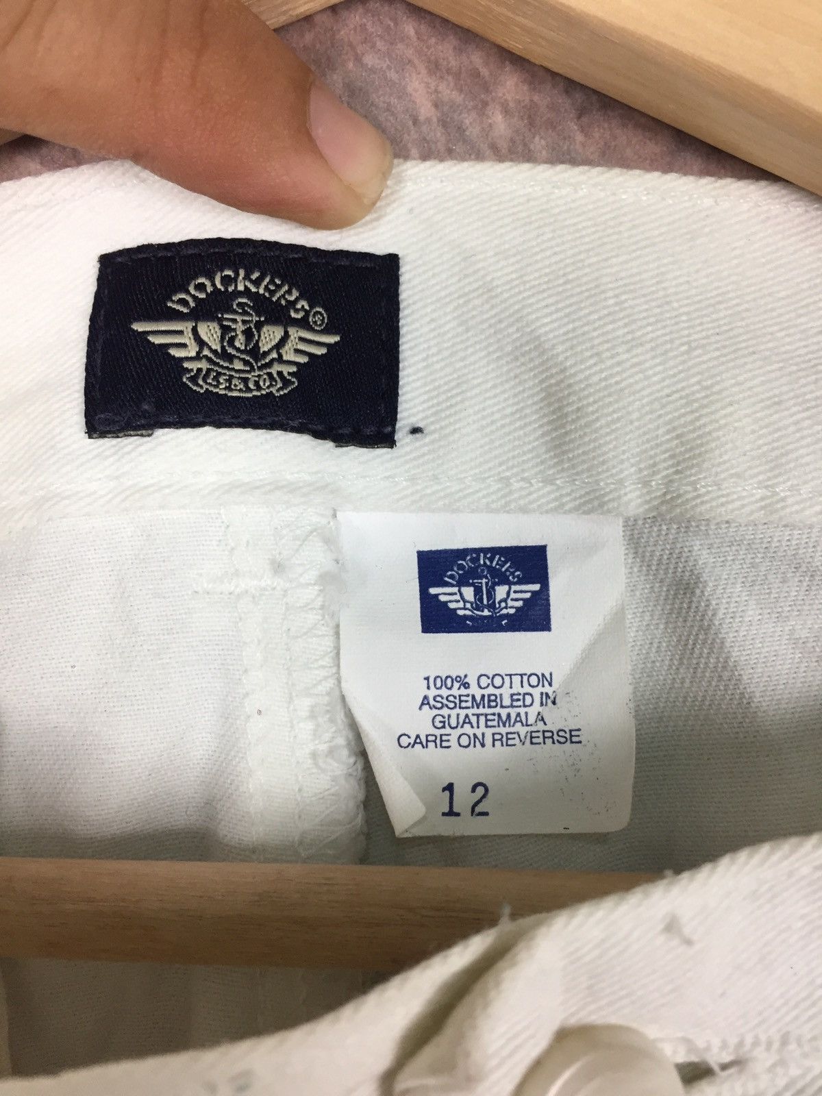 Dockers × Japanese Brand Dockers White Shorts Pants Size US 29 - 3 Thumbnail