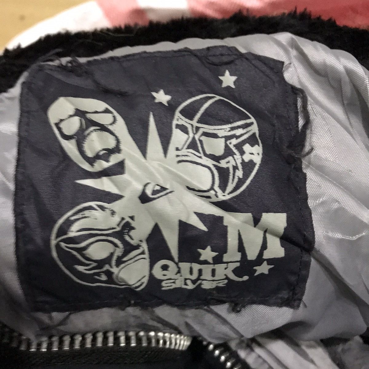 Quicksilver × Vintage Quicksilver puffer hooded bomber jacket Size US M / EU 48-50 / 2 - 10 Thumbnail