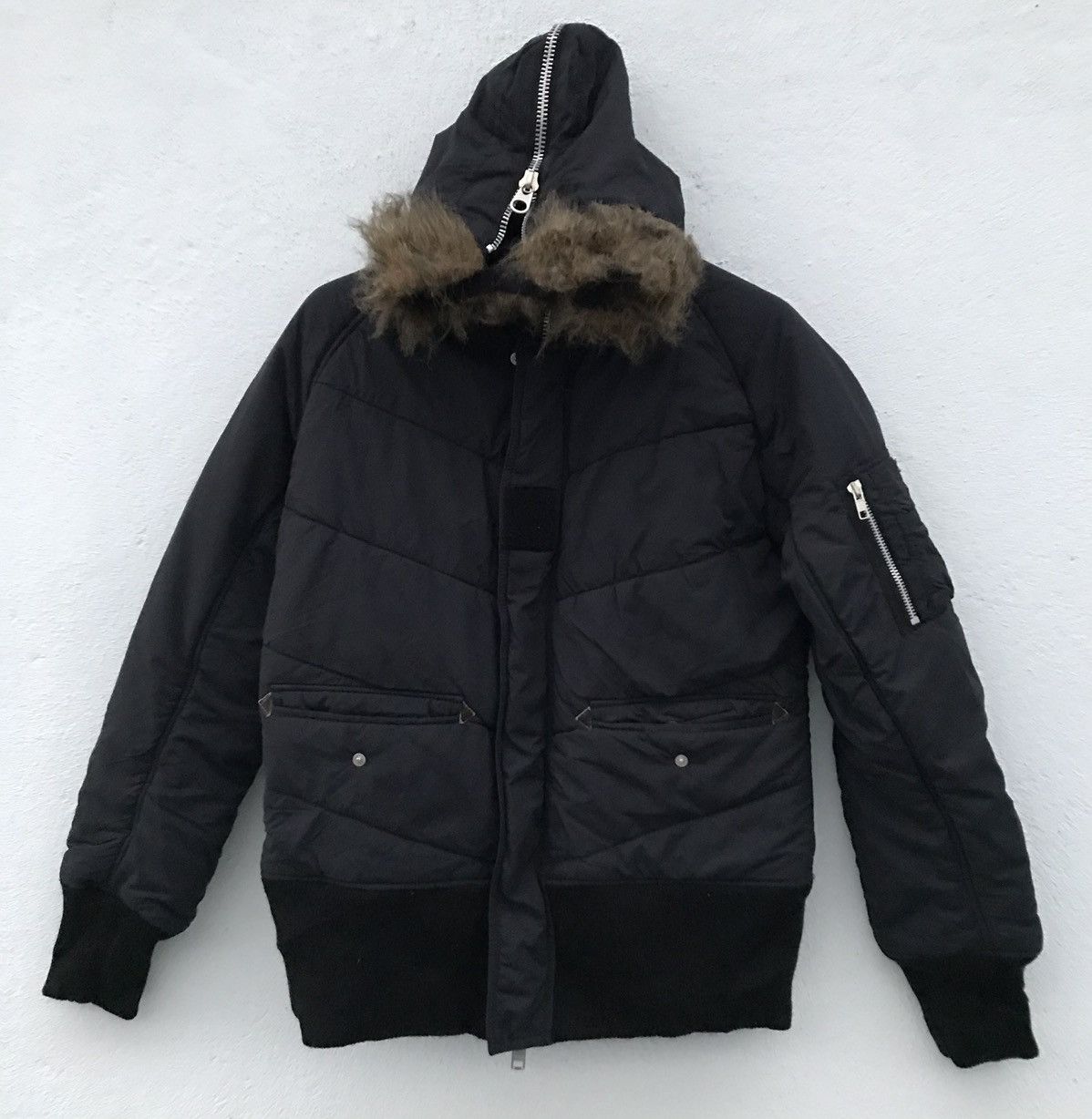Quicksilver × Vintage Quicksilver puffer hooded bomber jacket Size US M / EU 48-50 / 2 - 4 Thumbnail