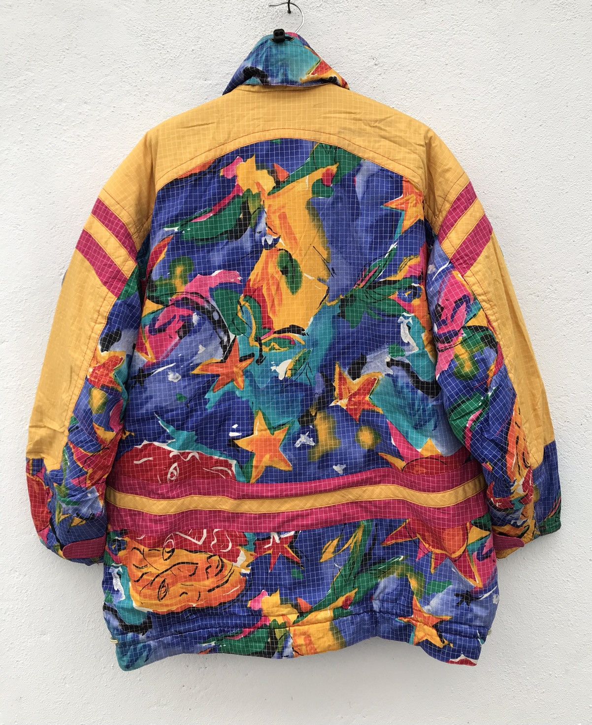 Descente Officials Spain Ski Team Pop Art Hooded Ski Jacket