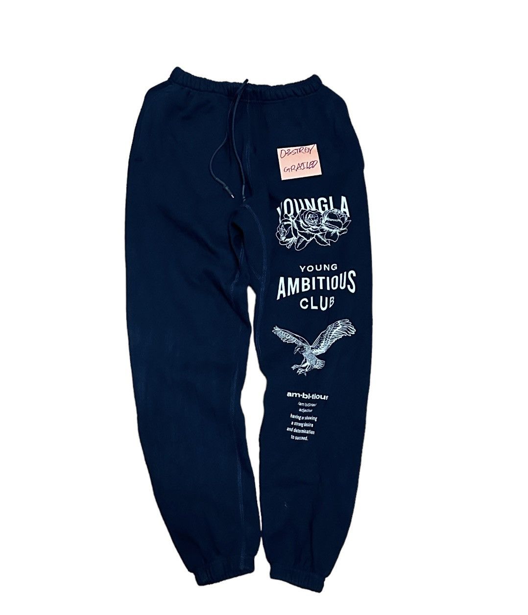 YOUNGLA hotsell IMMORTAL JOGGERS navy sz M