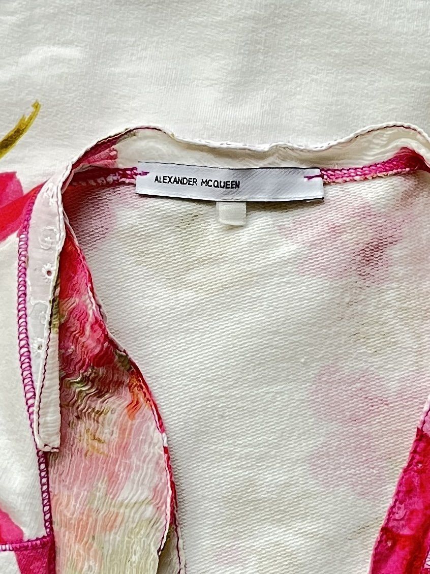 Alexander McQueen ⚡️QUICK SALE⚡️1993-1996 Alexander McQueen floral top Size S / US 4 / IT 40 - 3 Thumbnail