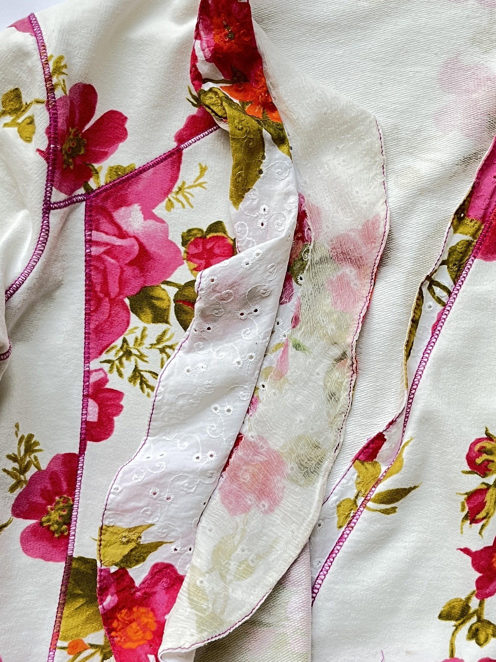 Alexander McQueen ⚡️QUICK SALE⚡️1993-1996 Alexander McQueen floral top Size S / US 4 / IT 40 - 6 Thumbnail