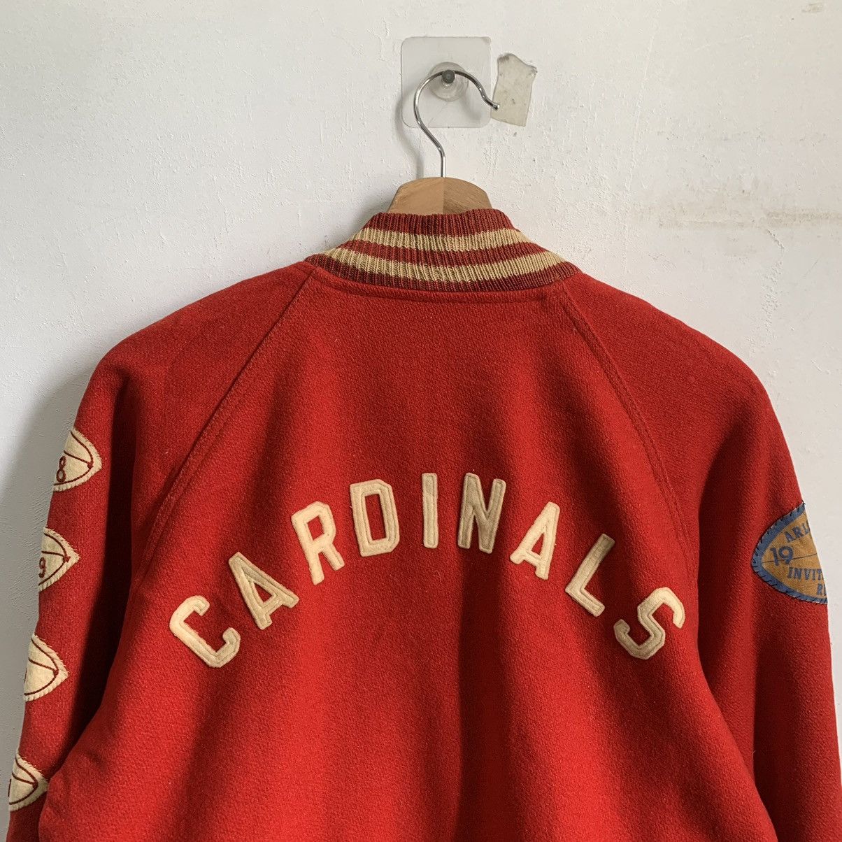 Vintage Vintage 70’s Hatchers Cardinal Varsity Jacket Size US M / EU 48-50 / 2 - 13 Thumbnail
