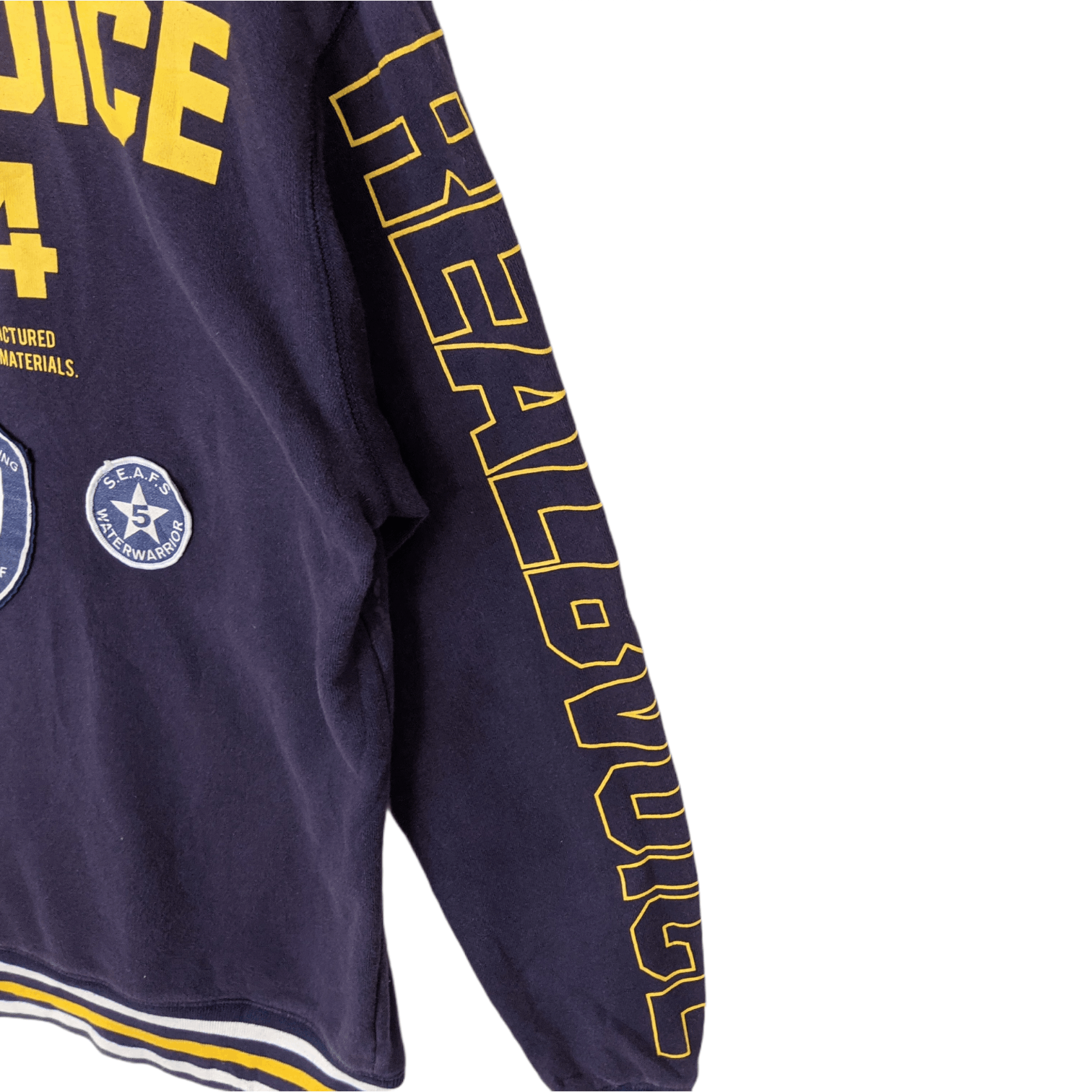 Japanese Brand REAL B VOICE Streetwear Jumper Sweatshirt Size US L / EU 52-54 / 3 - 10 Thumbnail