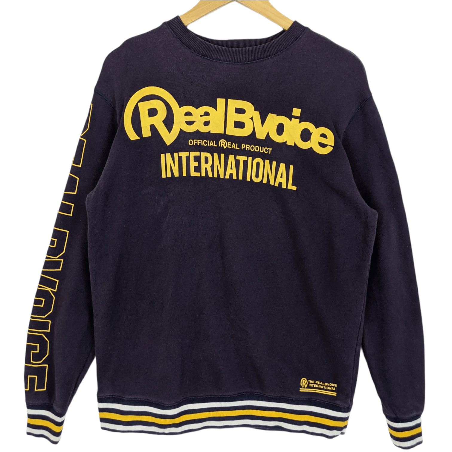 Japanese Brand REAL B VOICE Streetwear Jumper Sweatshirt Size US L / EU 52-54 / 3 - 2 Thumbnail