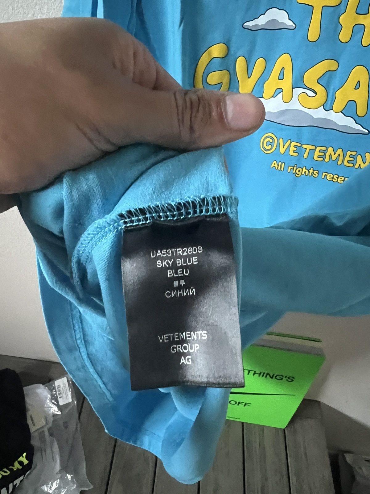 Vetements Vetements The Gvasalias T-Shirt Size US M / EU 48-50 / 2 - 5 Thumbnail