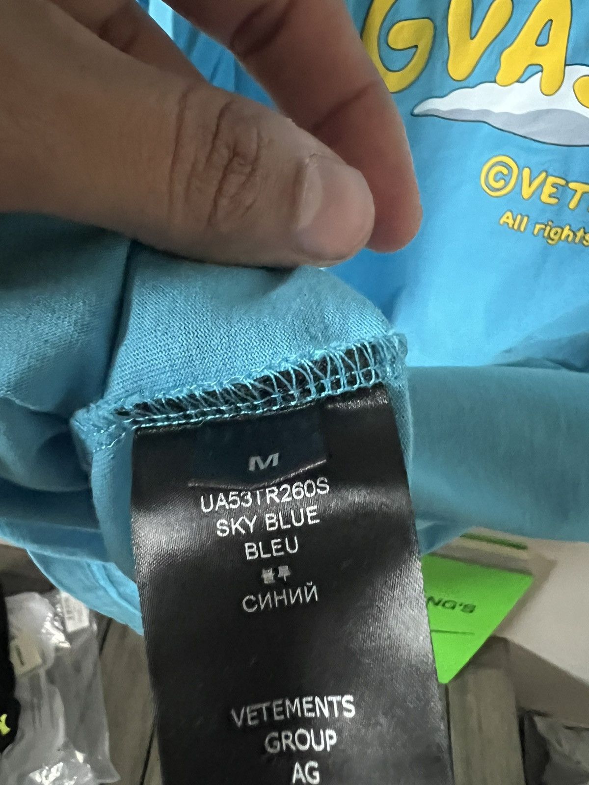 Vetements Vetements The Gvasalias T-Shirt Size US M / EU 48-50 / 2 - 6 Thumbnail