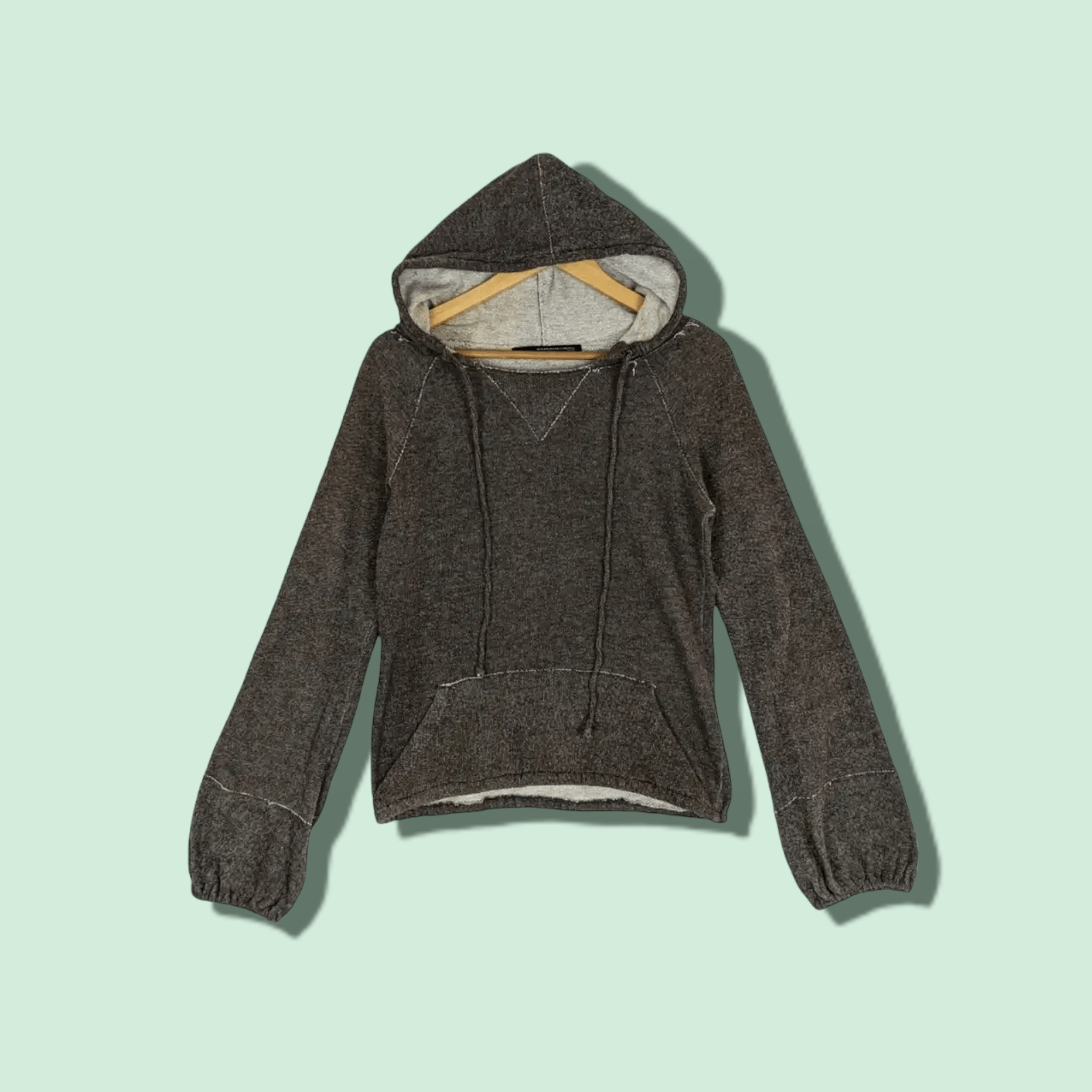 image of Italian Designers Maurizio Pecoraro Luxury Italian Designer Jumper Hoodie in Brown, Women's (Size M