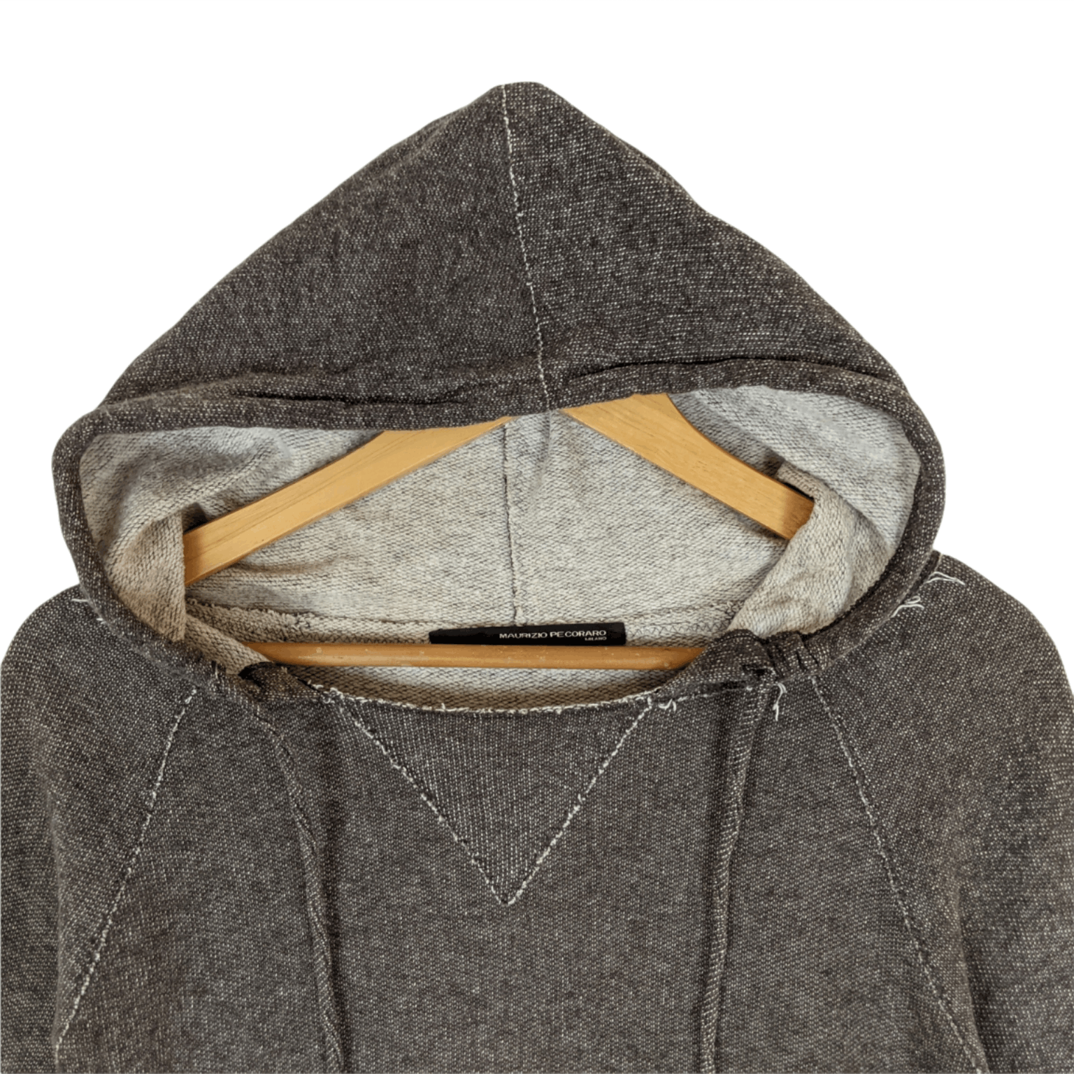 Japanese Brand MAURIZIO PECORARO Luxury Italian Designer Jumper Hoodie Size M / US 6-8 / IT 42-44 - 4 Thumbnail
