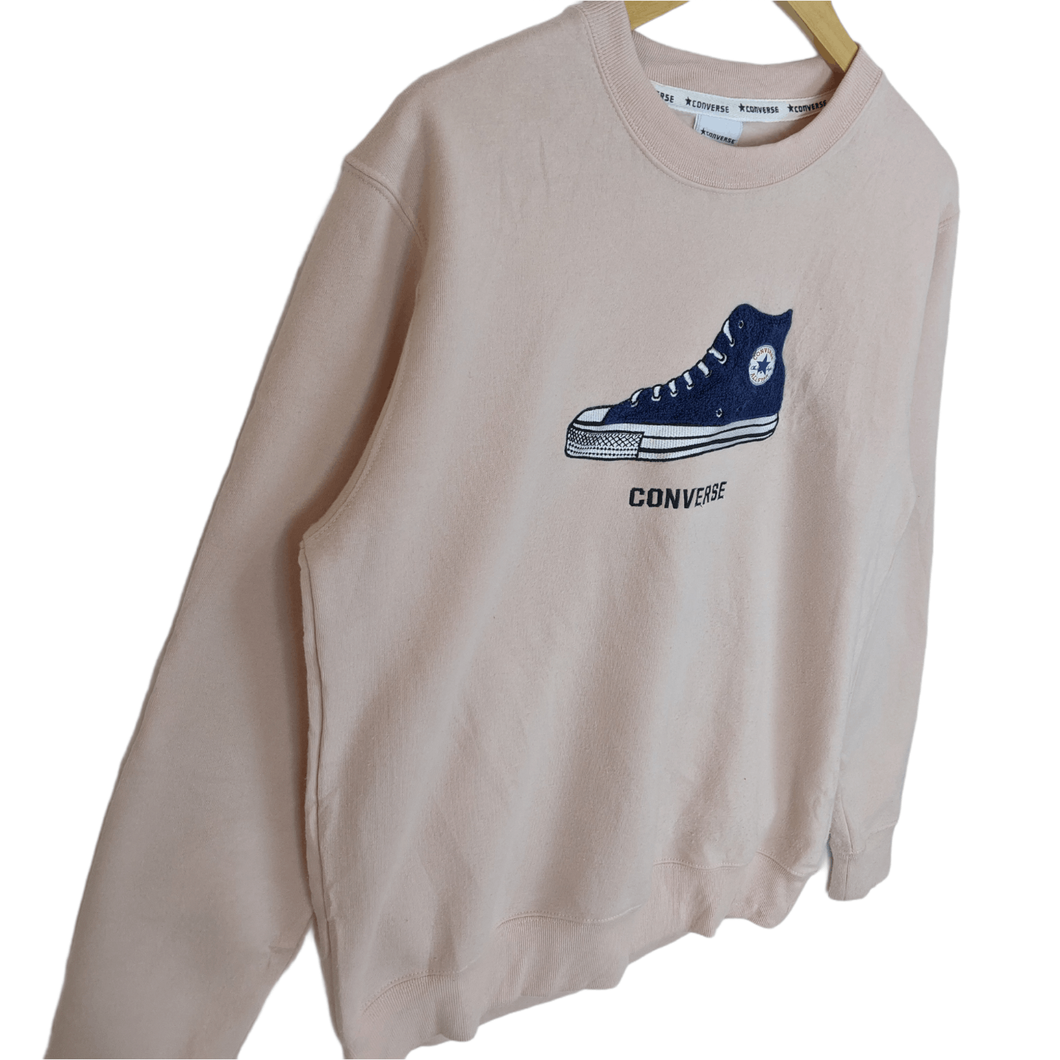 Converse CONVERSE Chuck Taylor Big Logo Jumper Sweatshirt Size US L / EU 52-54 / 3 - 3 Thumbnail